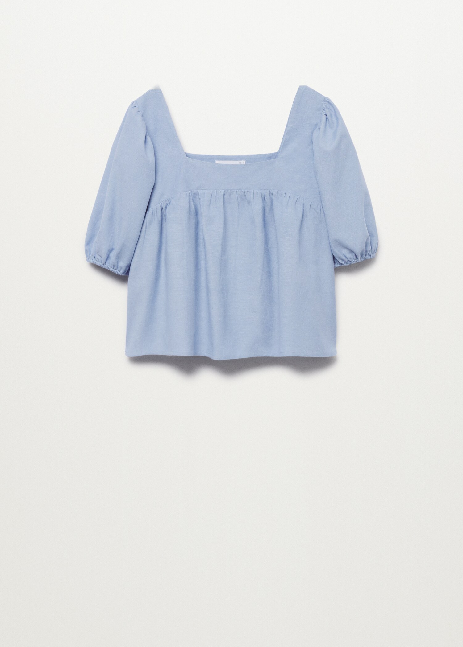 Blusa crop algodón - Artículo sin modelo