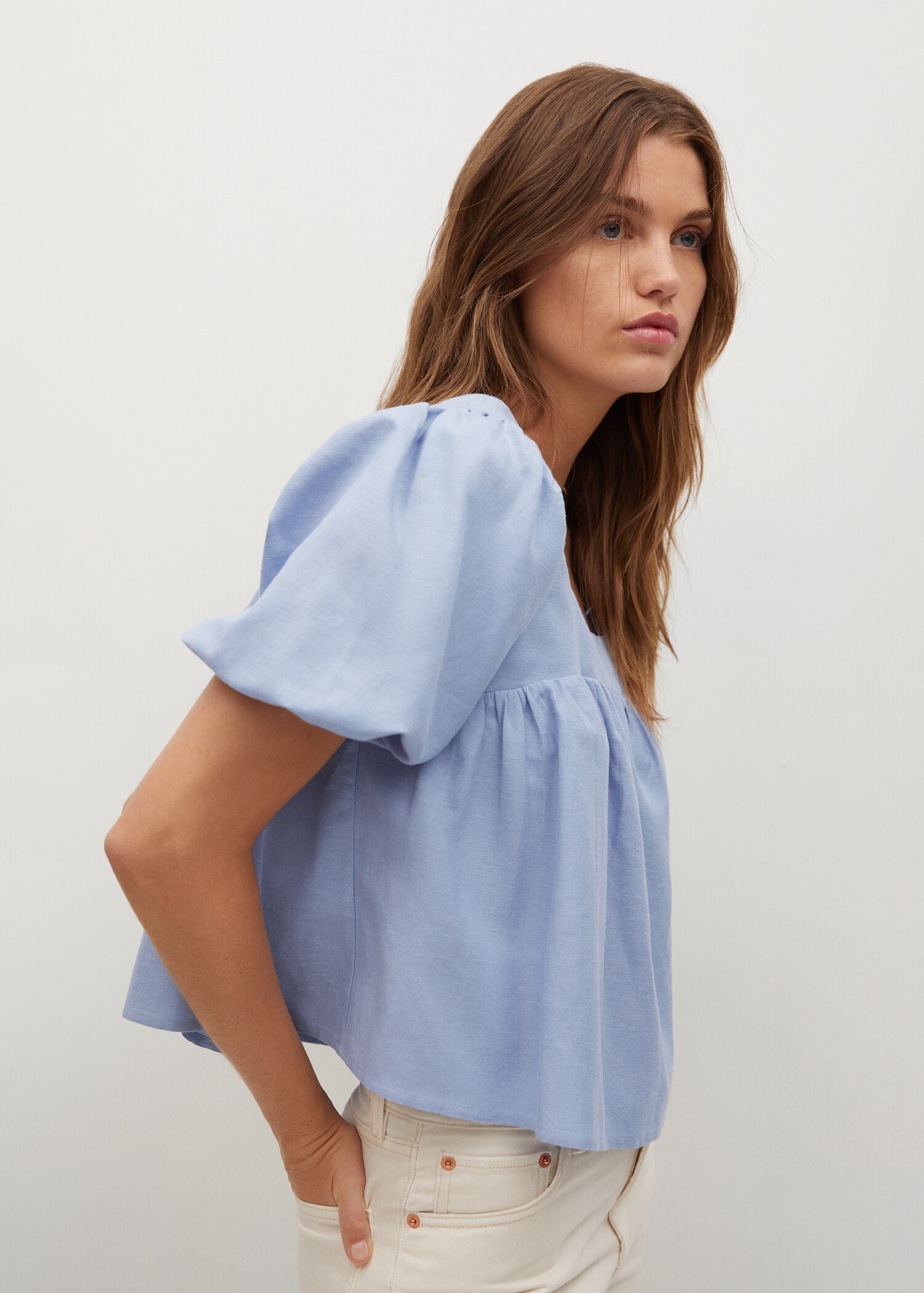 Blusa crop algodón - Detalle del artículo 2