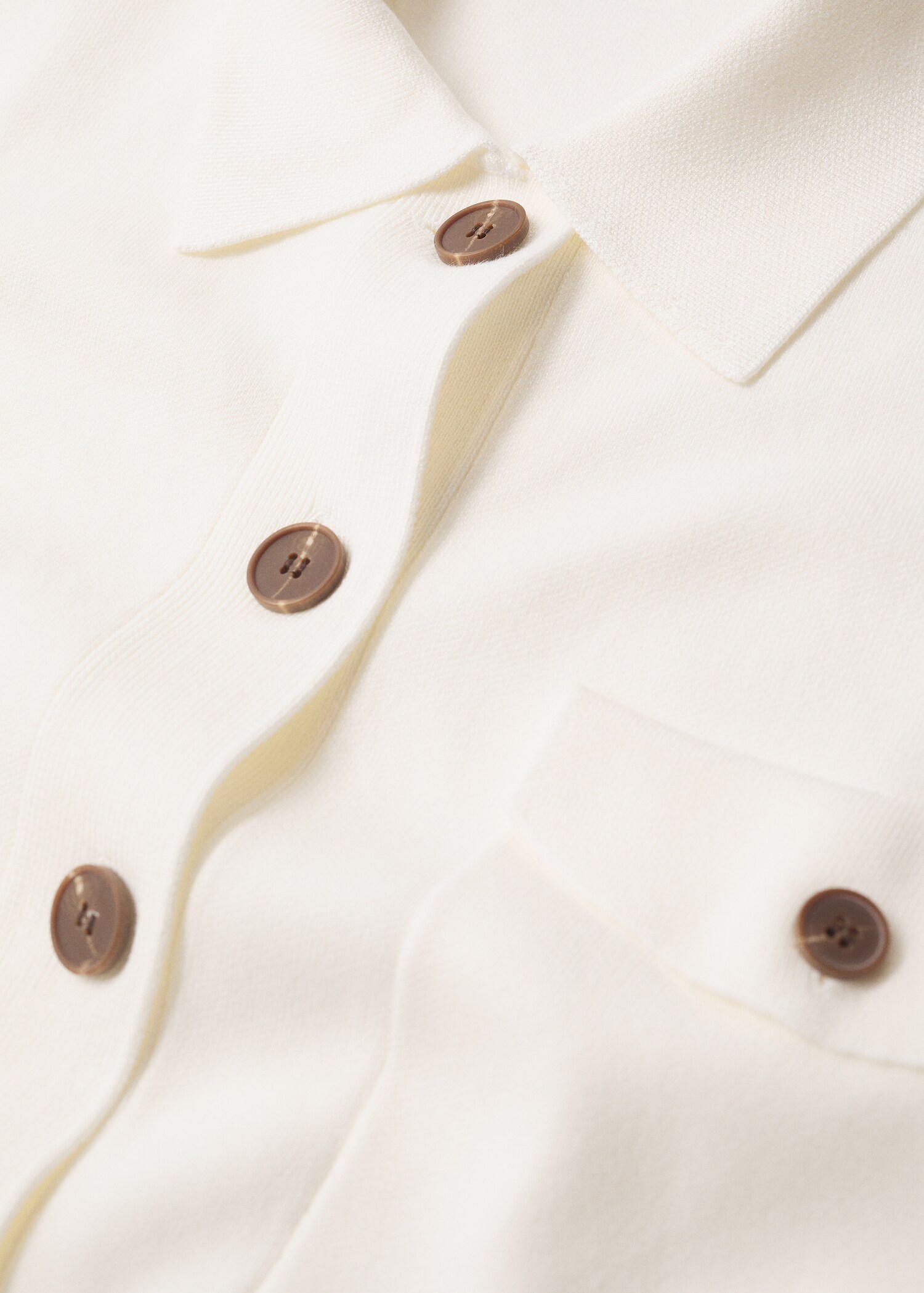 Button knit cardigan - Details of the article 8