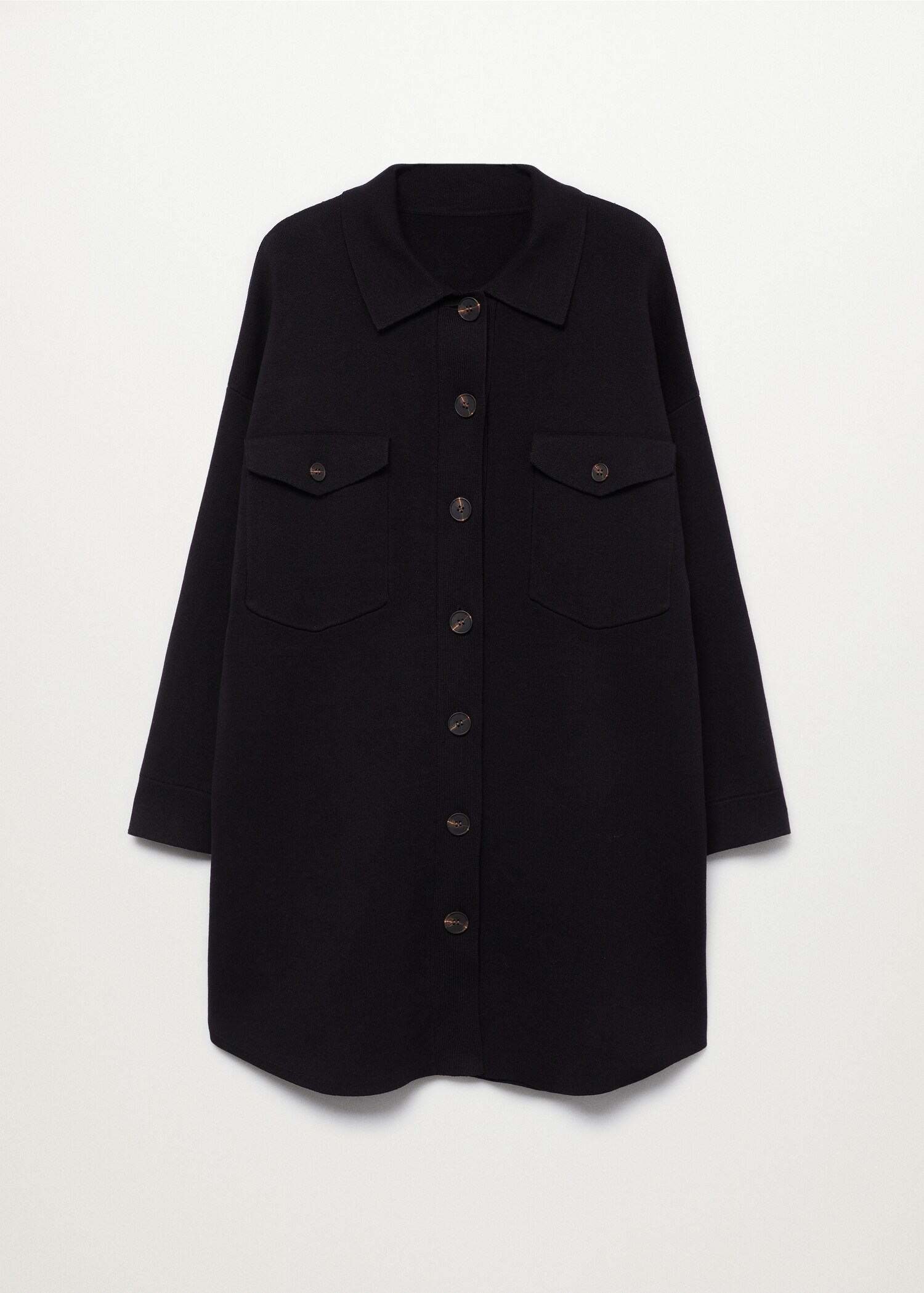 Button knit cardigan - Article without model