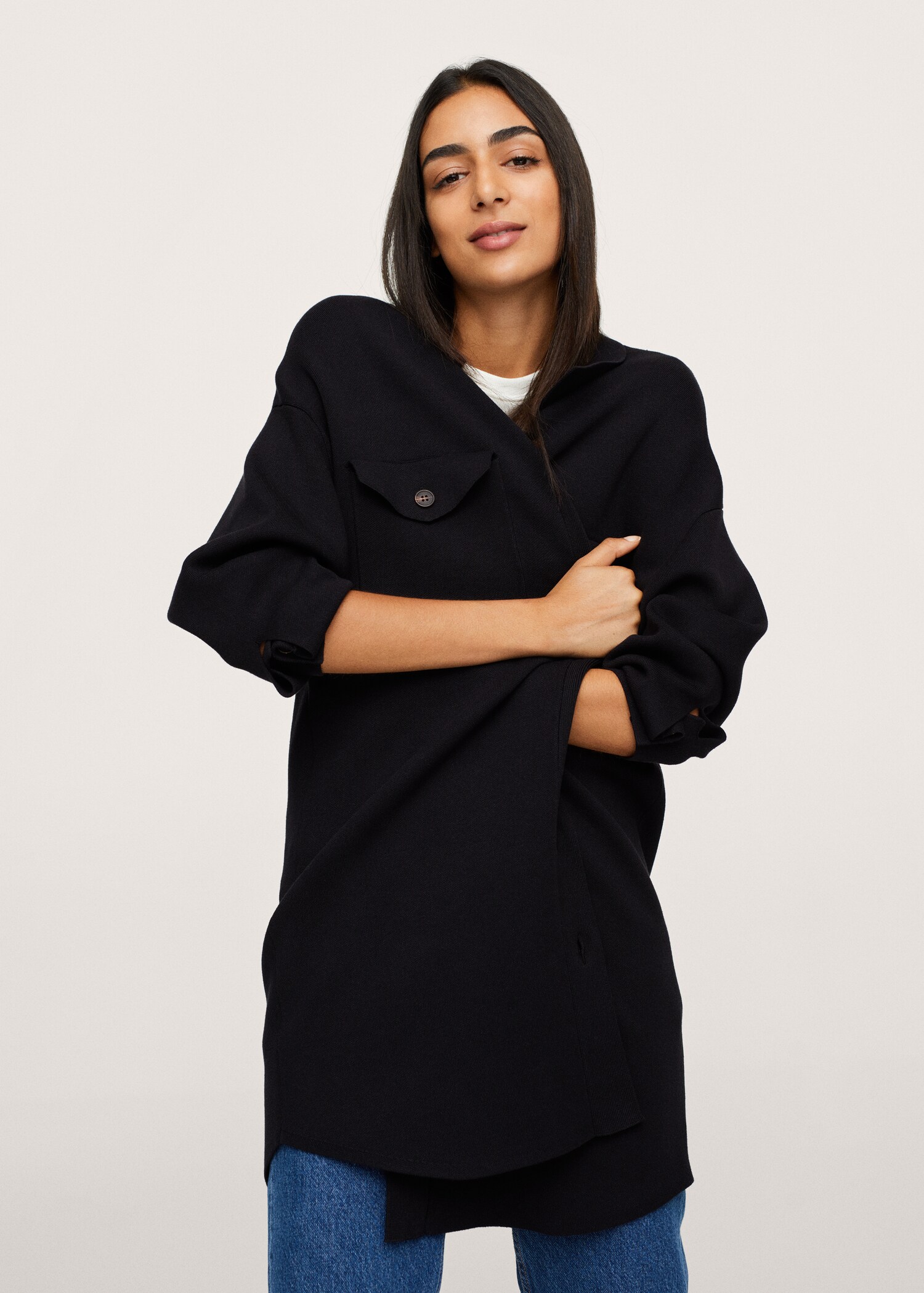 Button knit cardigan - Details of the article 3
