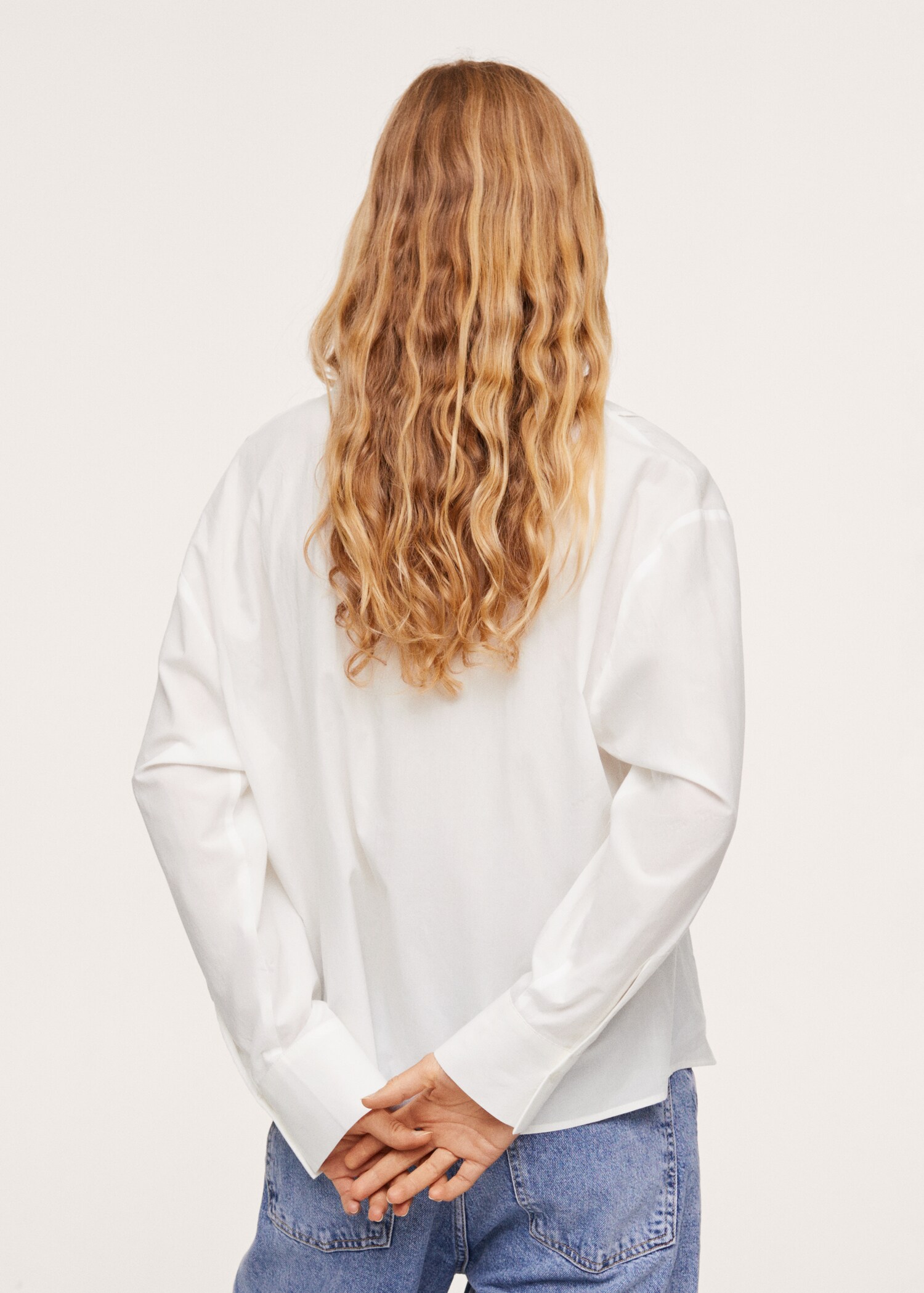 100% cotton blouse - Reverse of the article