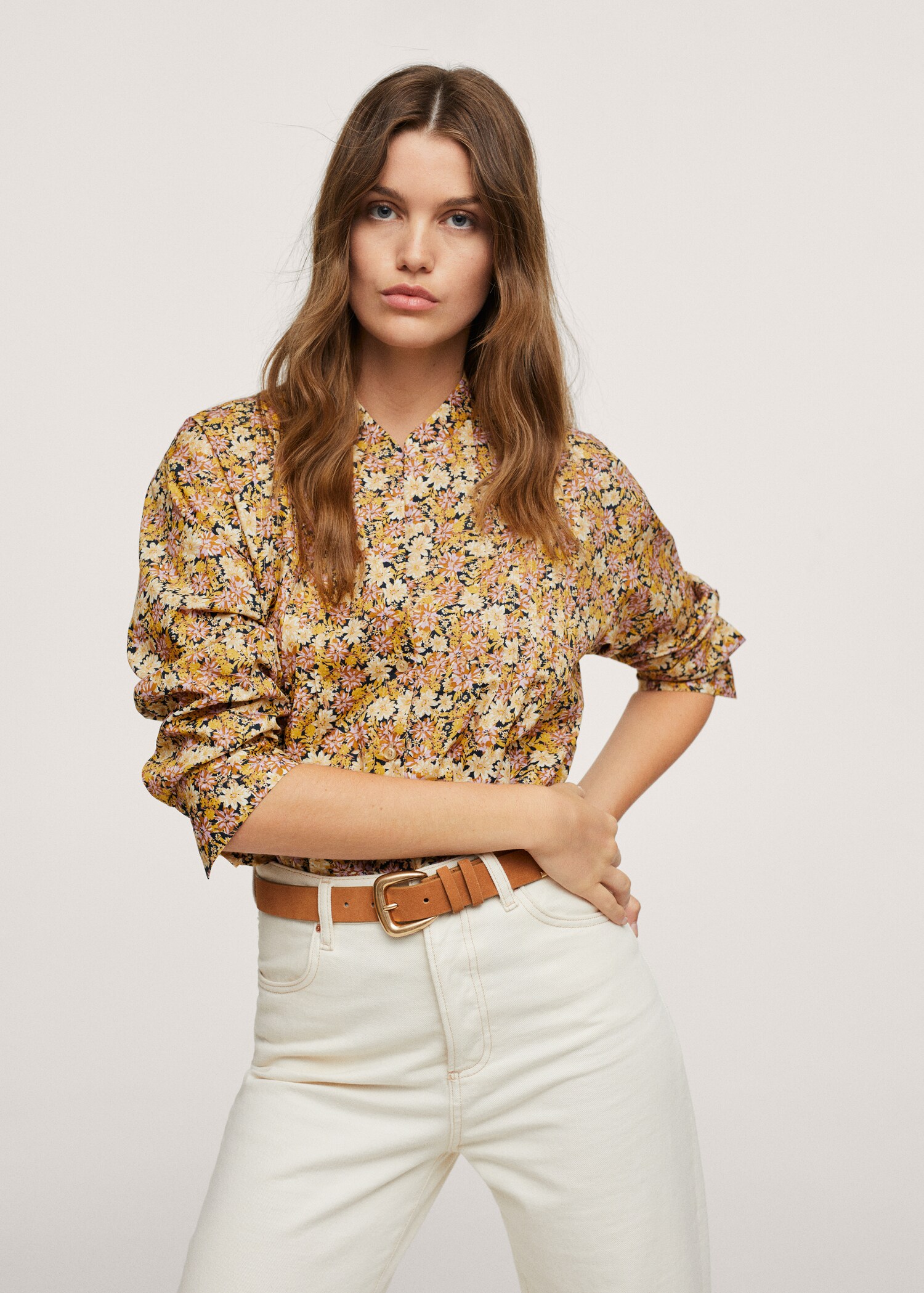 100% cotton blouse - Medium plane