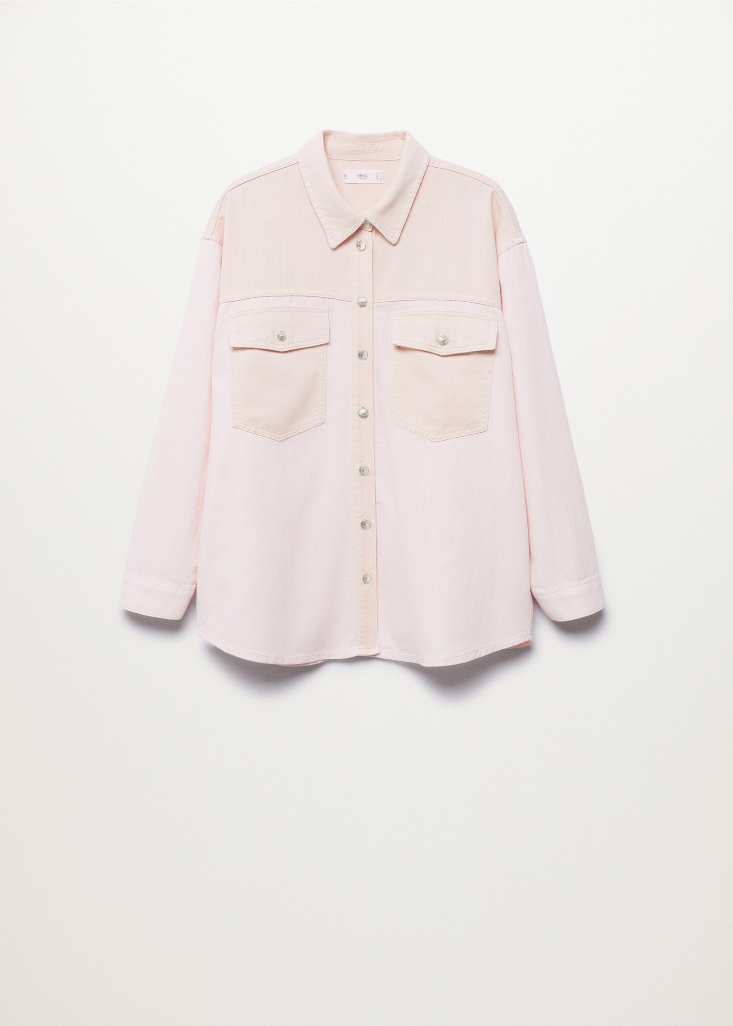 Contrasted pocketed shirt - Article without model