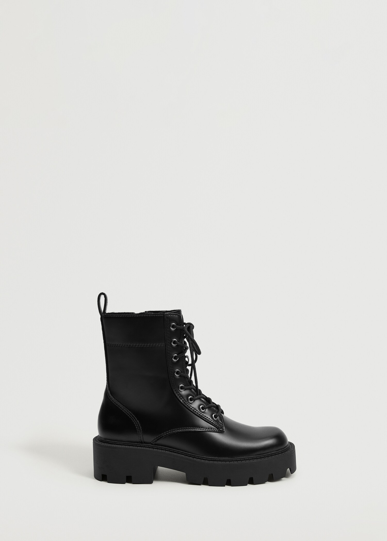 Botín suela track cordones - Artículo sin modelo