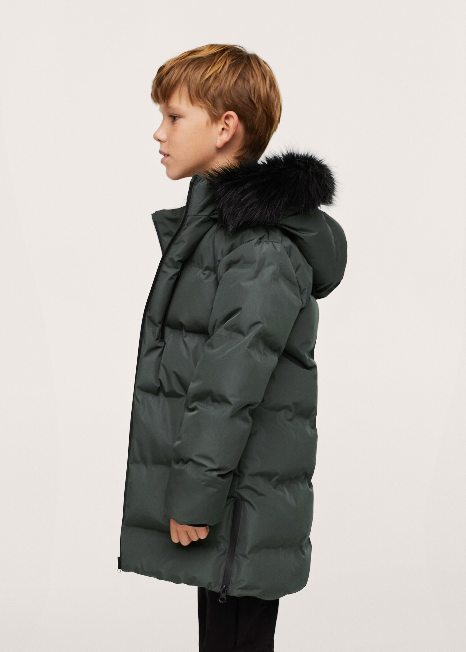 Anorak acolchado capucha desmontable - Detalle del artículo 1
