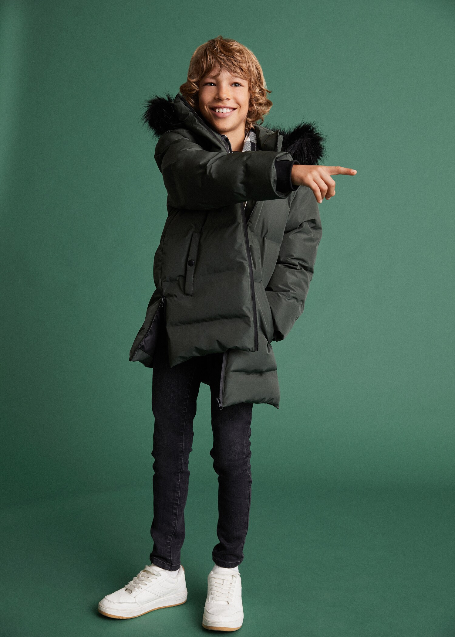 Anorak acolchado capucha desmontable - Detalle del artículo 5