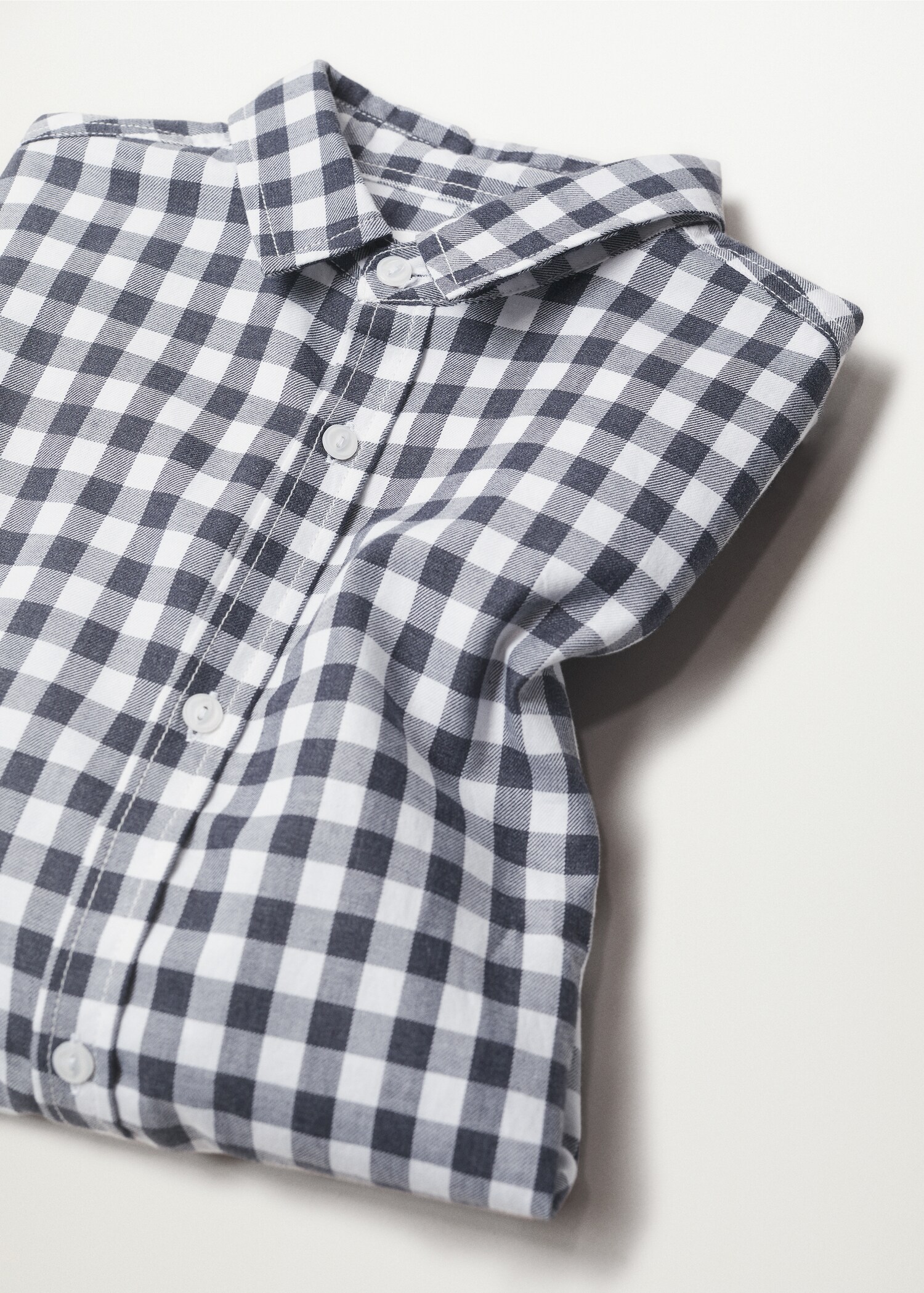 Checked print shirt - Details of the article 8