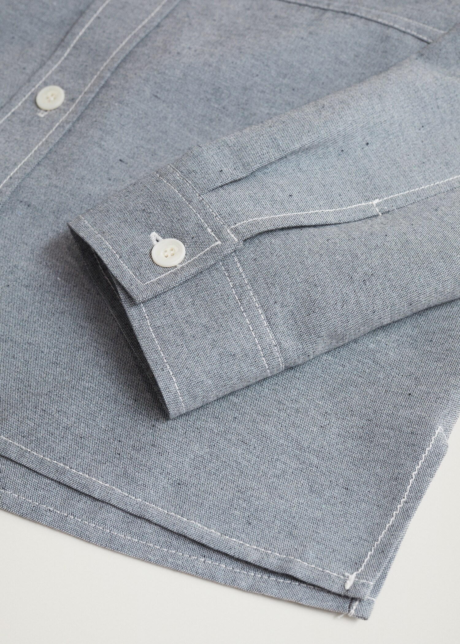 Sobrecamisa tejido reciclado - Detalle del artículo 7