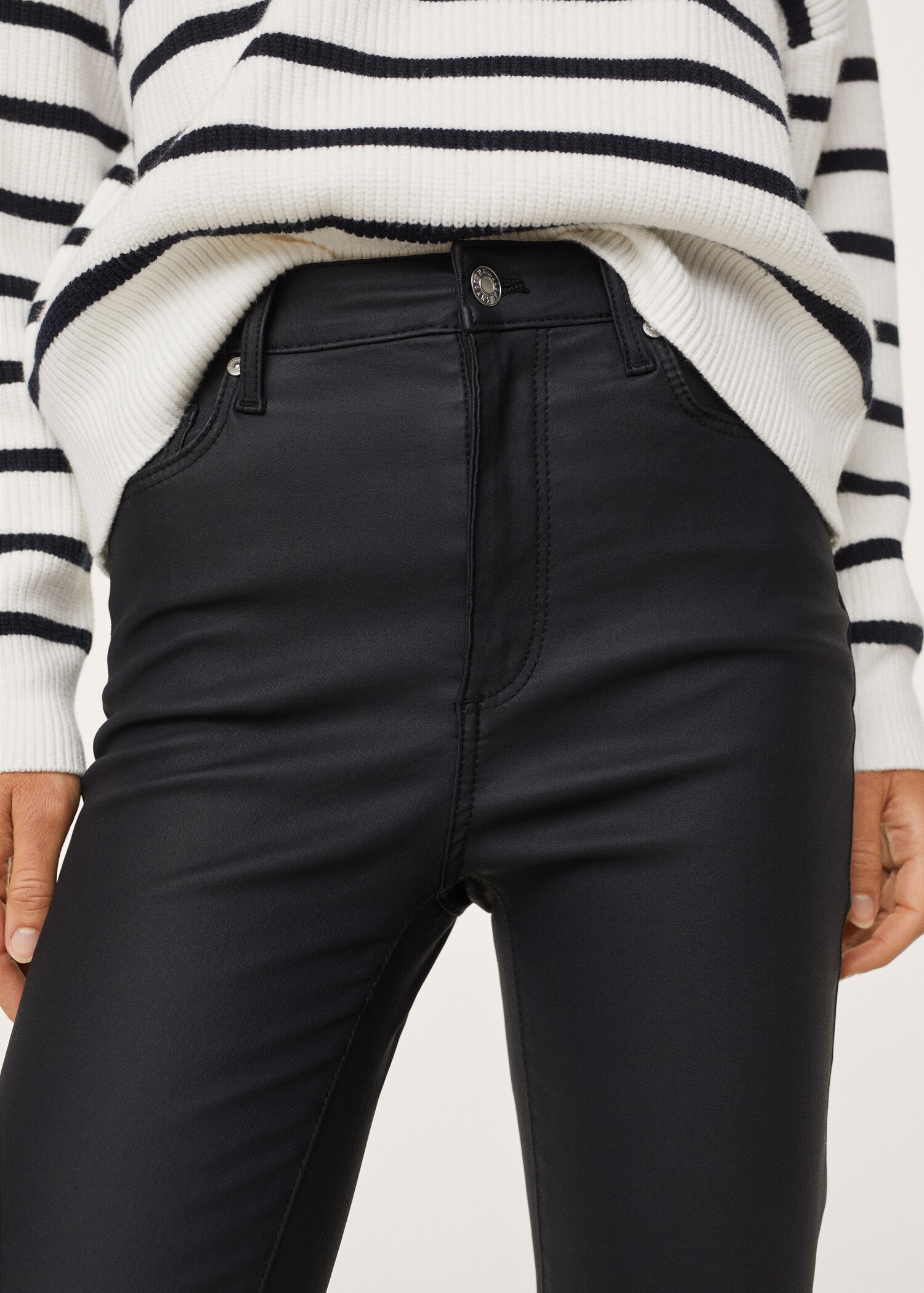 High-waist skinny jeans - Details of the article 2