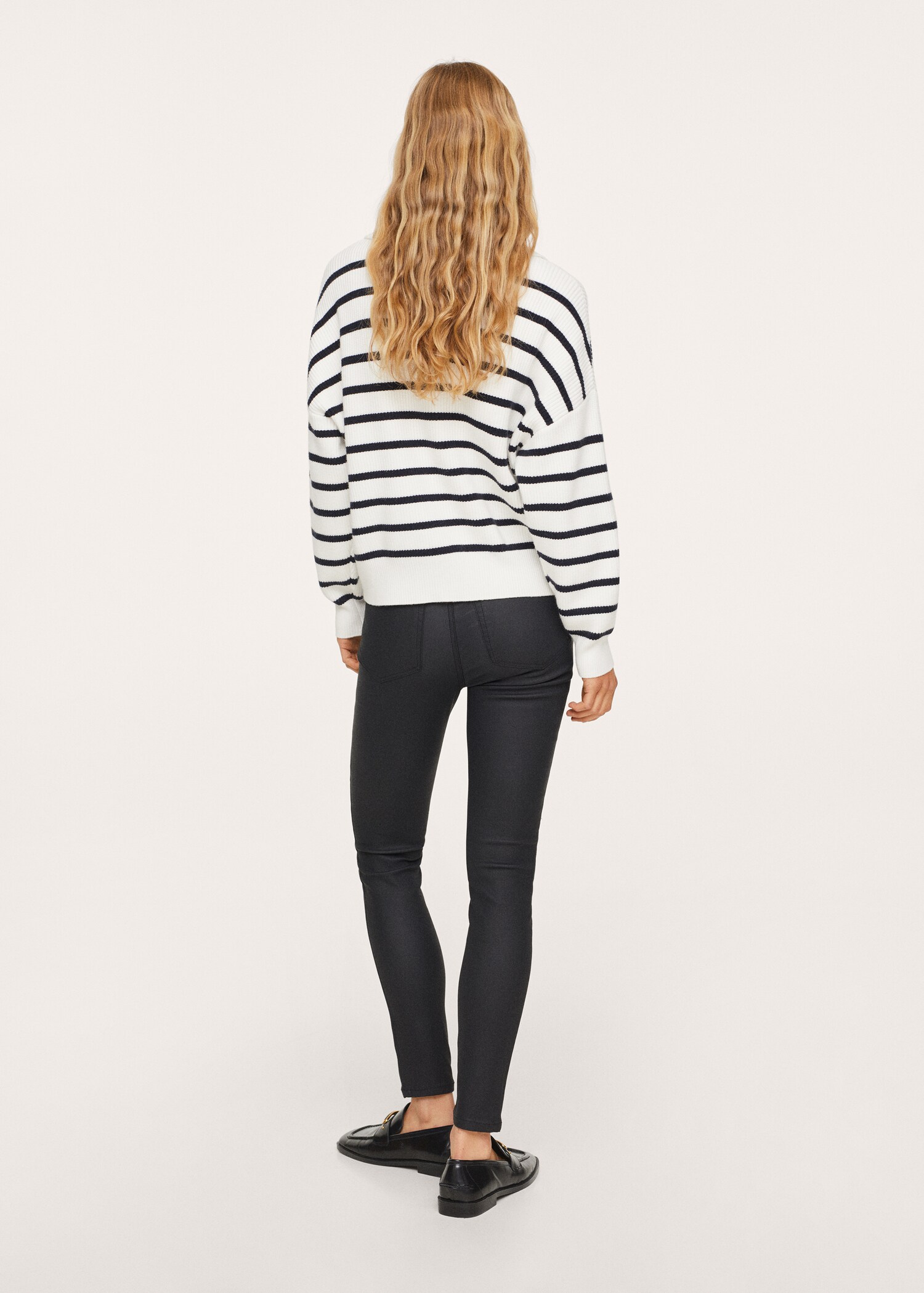 High-waist skinny jeans - Reverse of the article