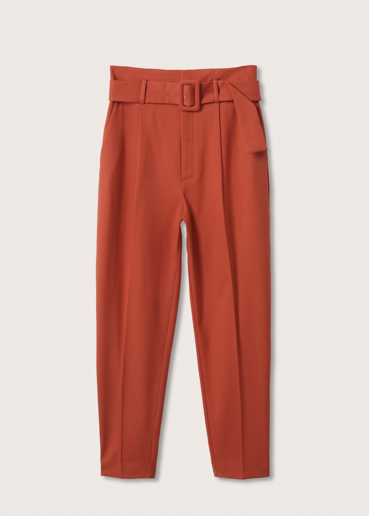Pantalón recto cinturón - Artículo sin modelo