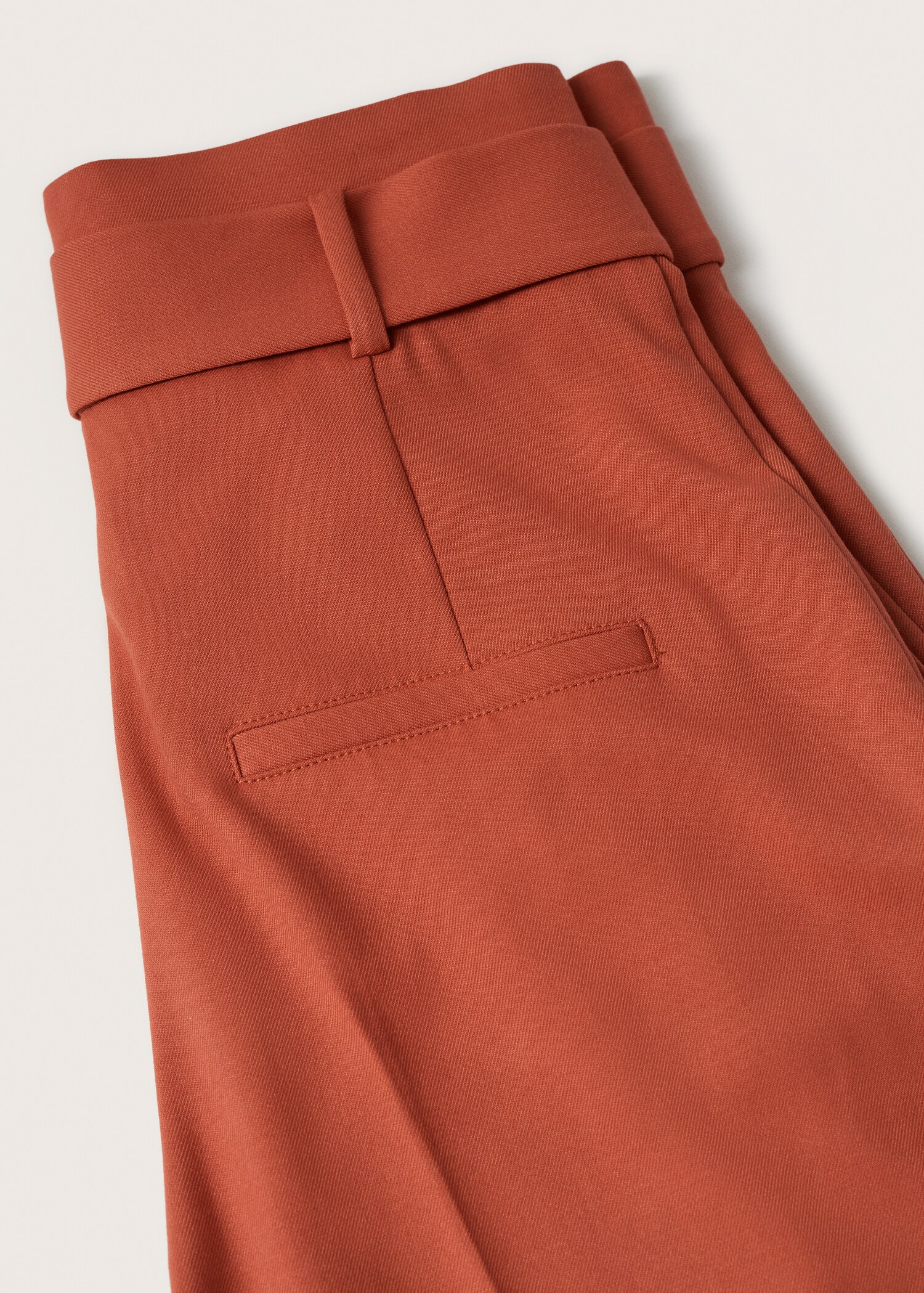 Pantalón recto cinturón - Detalle del artículo 8