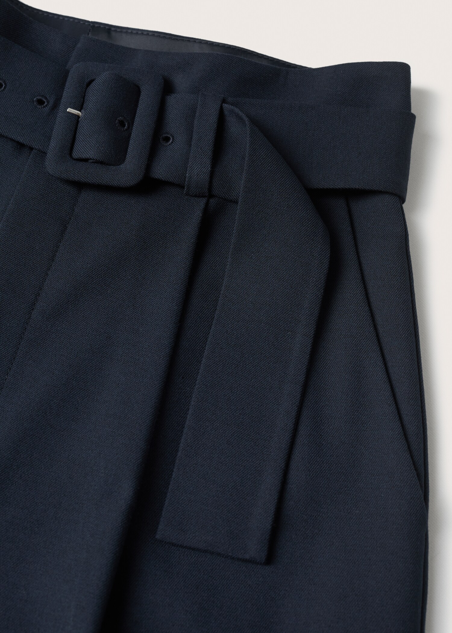 Pantalón recto cinturón - Detalle del artículo 8