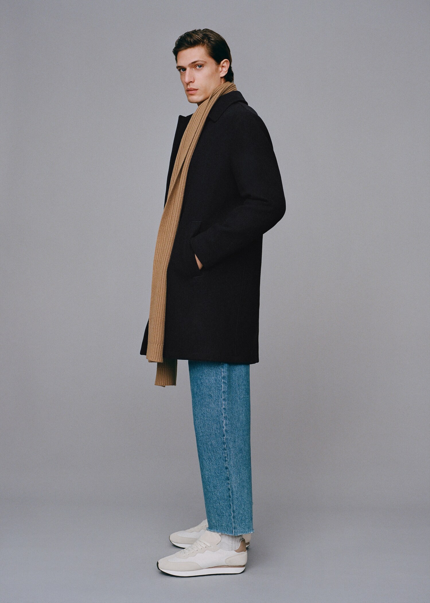 Water-repellent wool coat - Details of the article 5