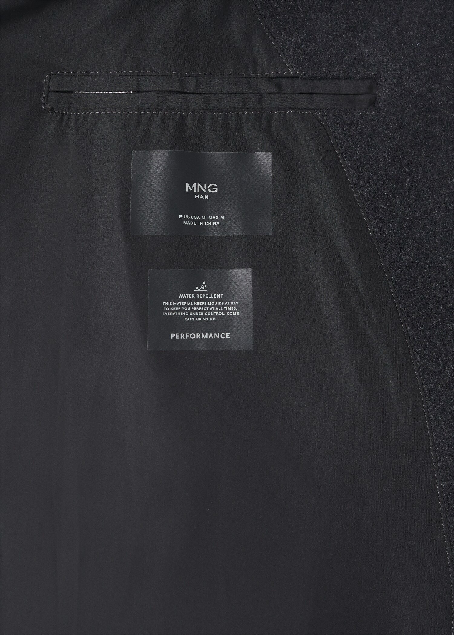 Water-repellent wool coat - Details of the article 8