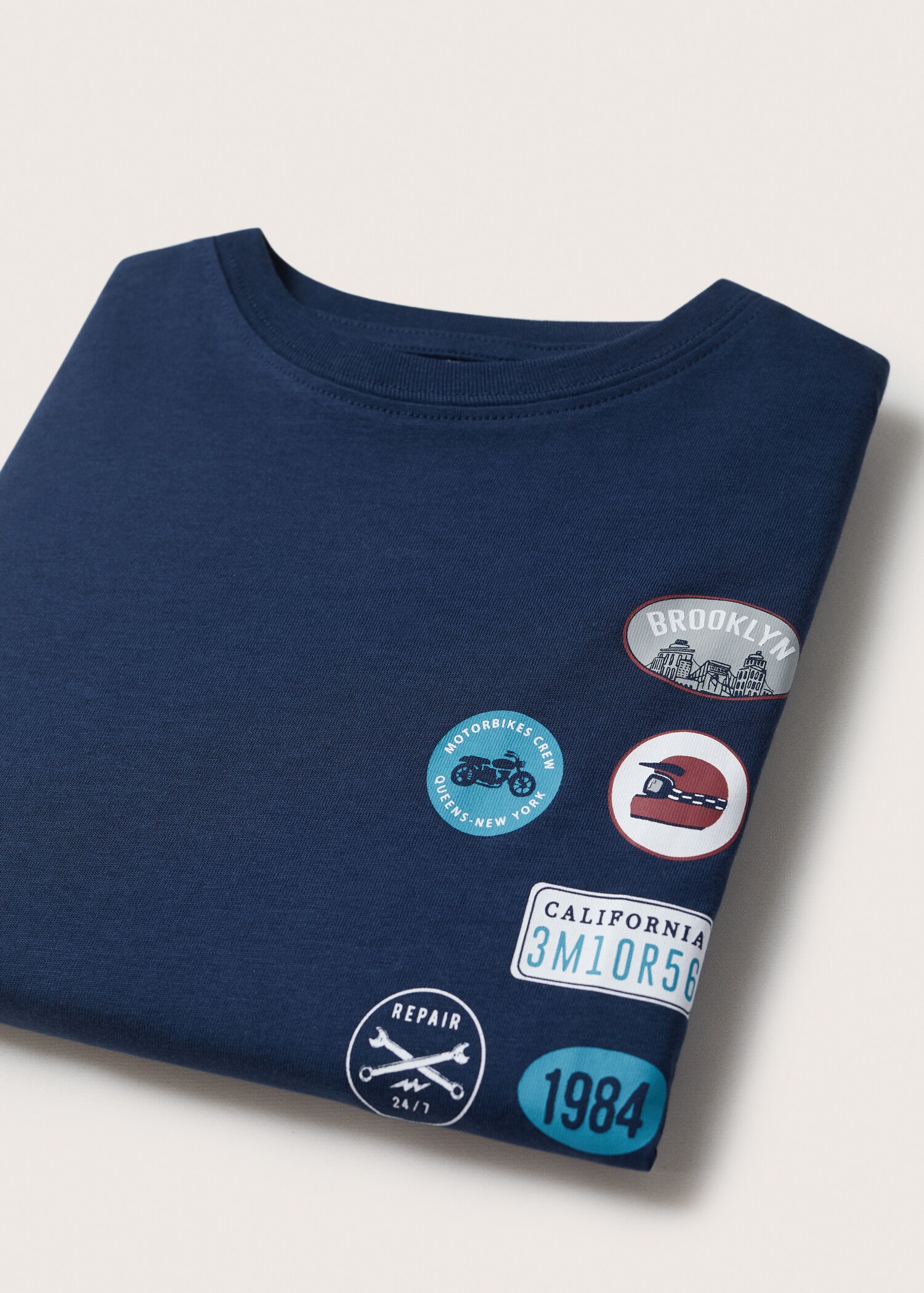 Camiseta manga larga estampada - Detalle del artículo 8