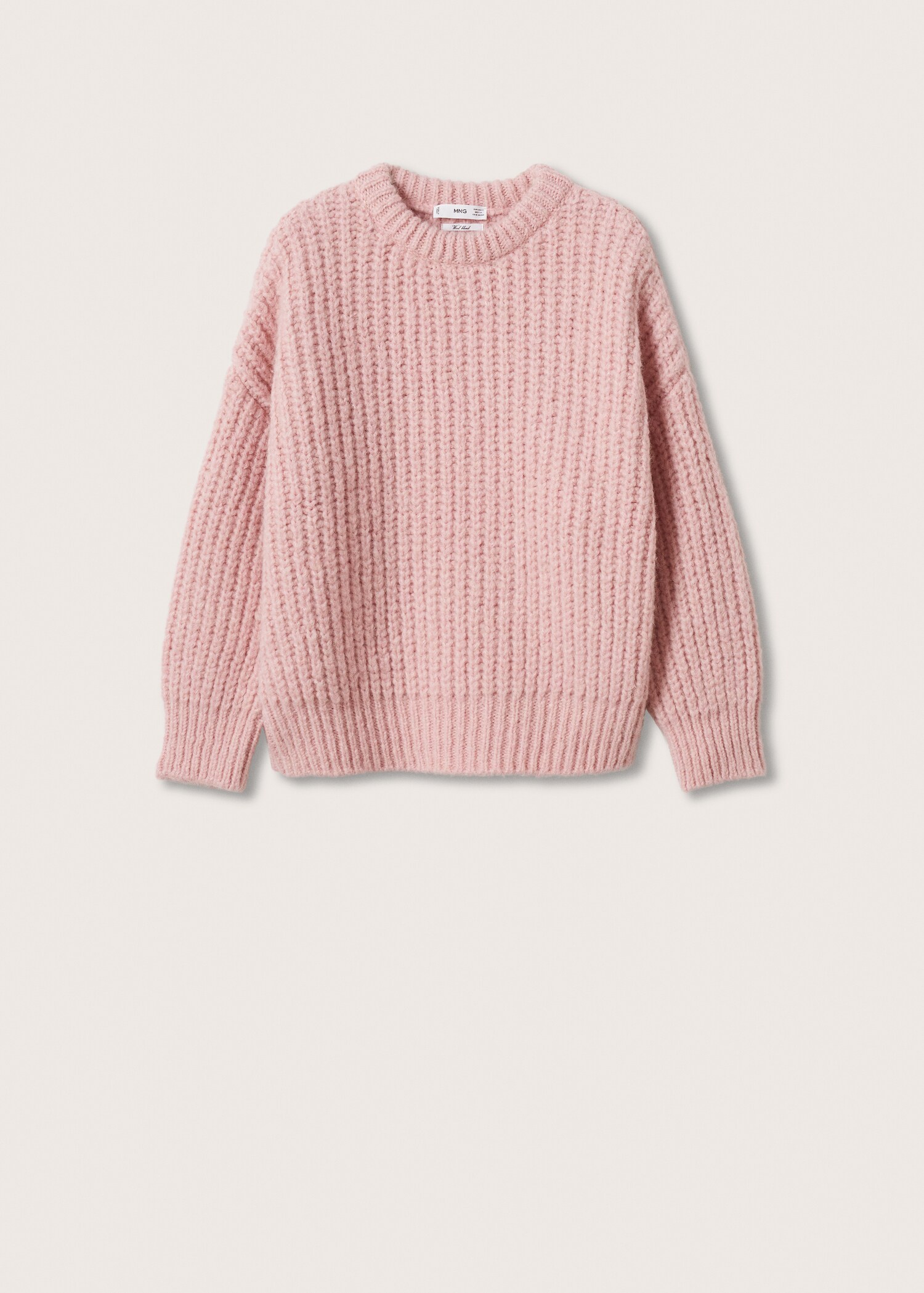 Úpletový svetr oversize - Zboží bez modelu