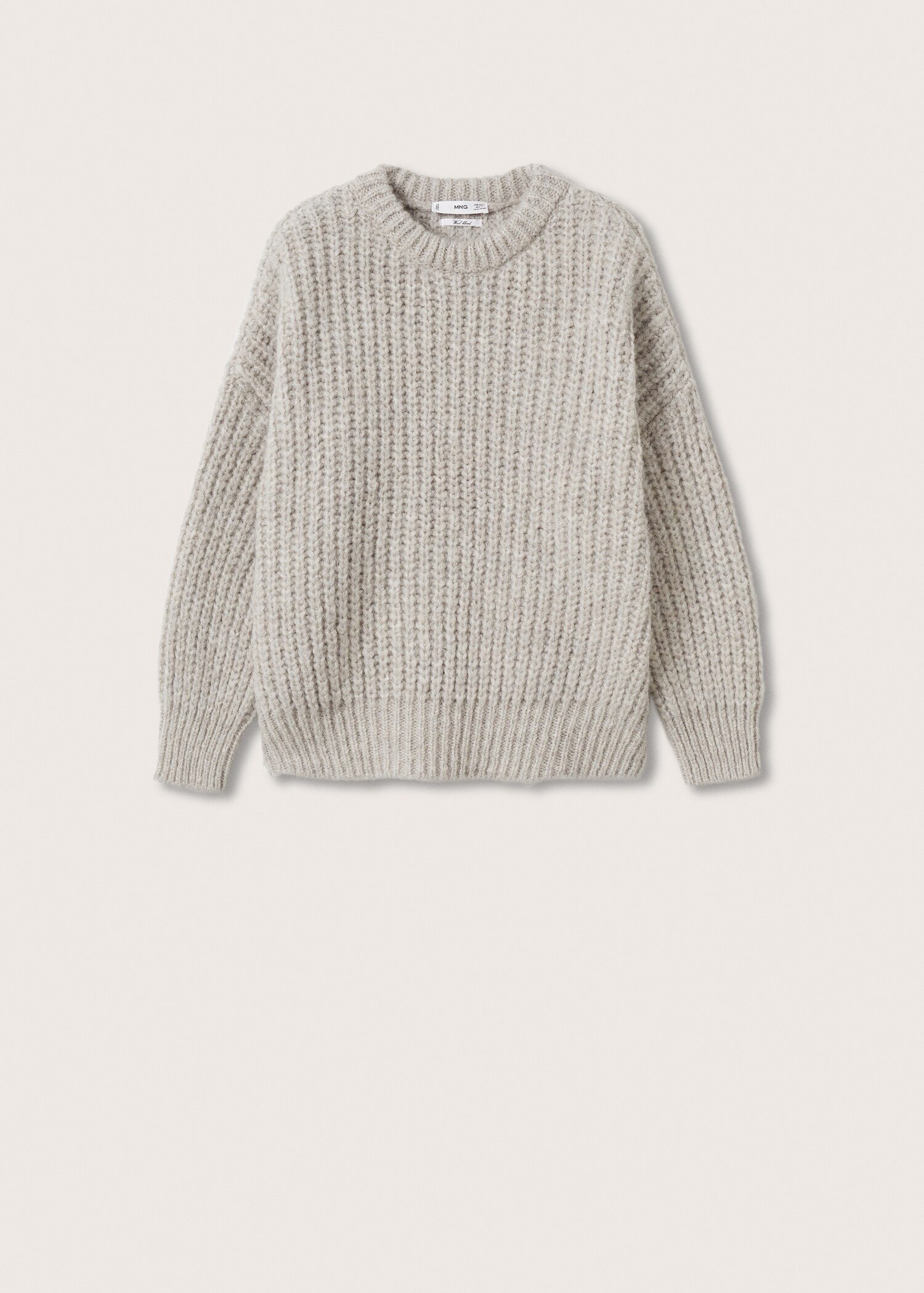 Úpletový svetr oversize - Zboží bez modelu