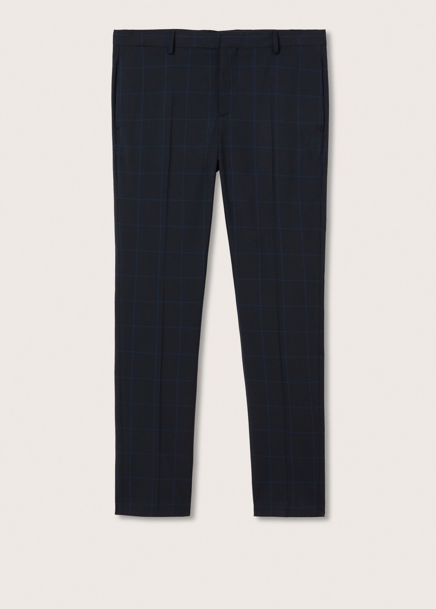 Oblekové kalhoty super slim fit s kostkou - Zboží bez modelu