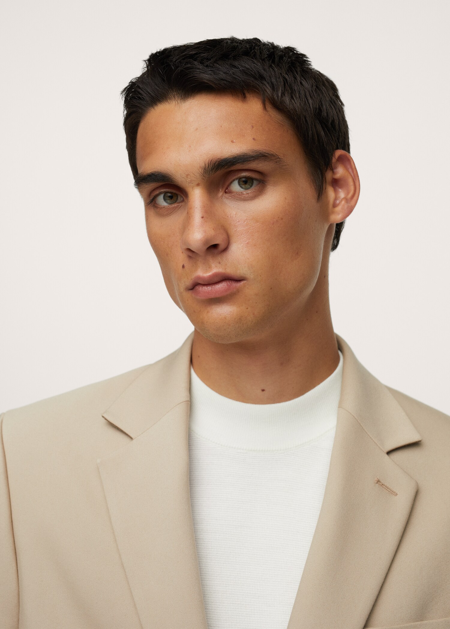 Slim-fit suit jacket - Details of the article 1