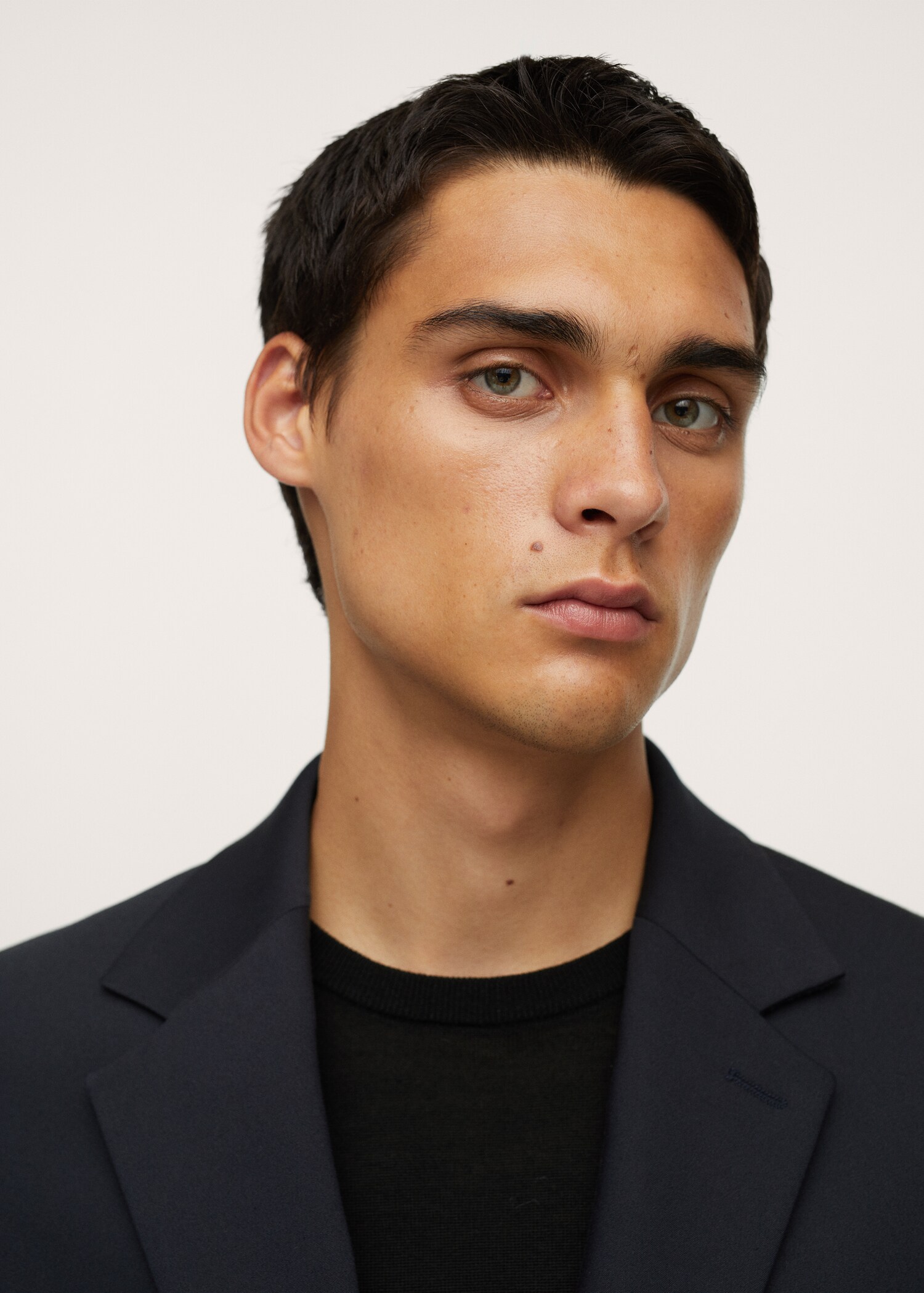 Slim-fit suit jacket - Details of the article 1