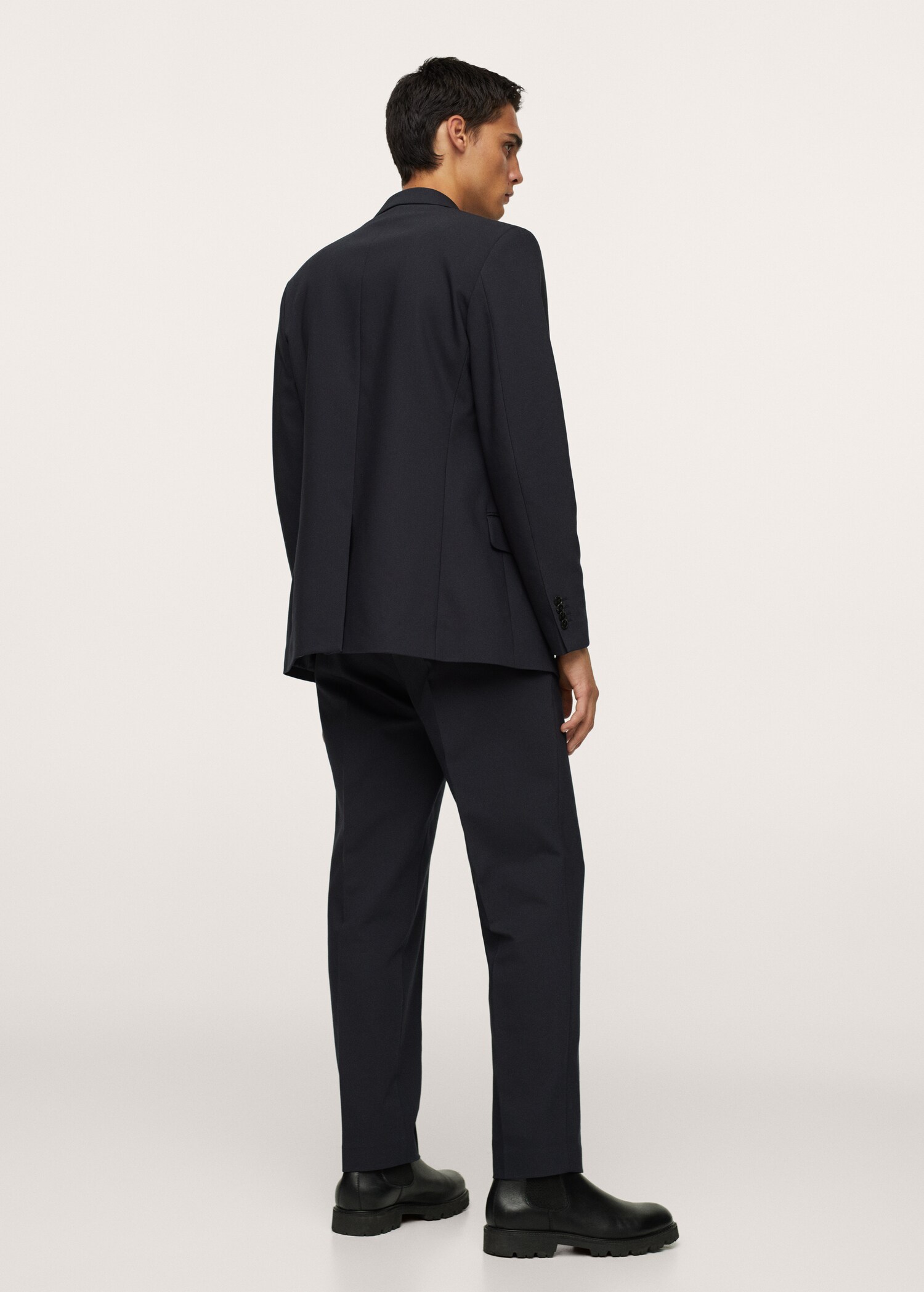Slim-fit suit jacket - Reverse of the article