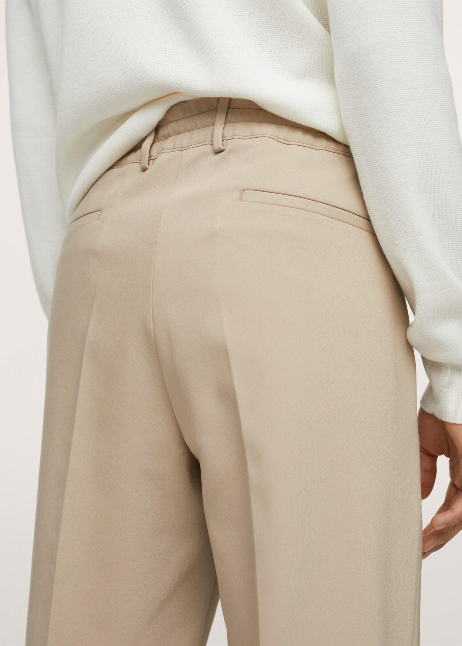 Pantalón traje cintura elástica - Detalle del artículo 3