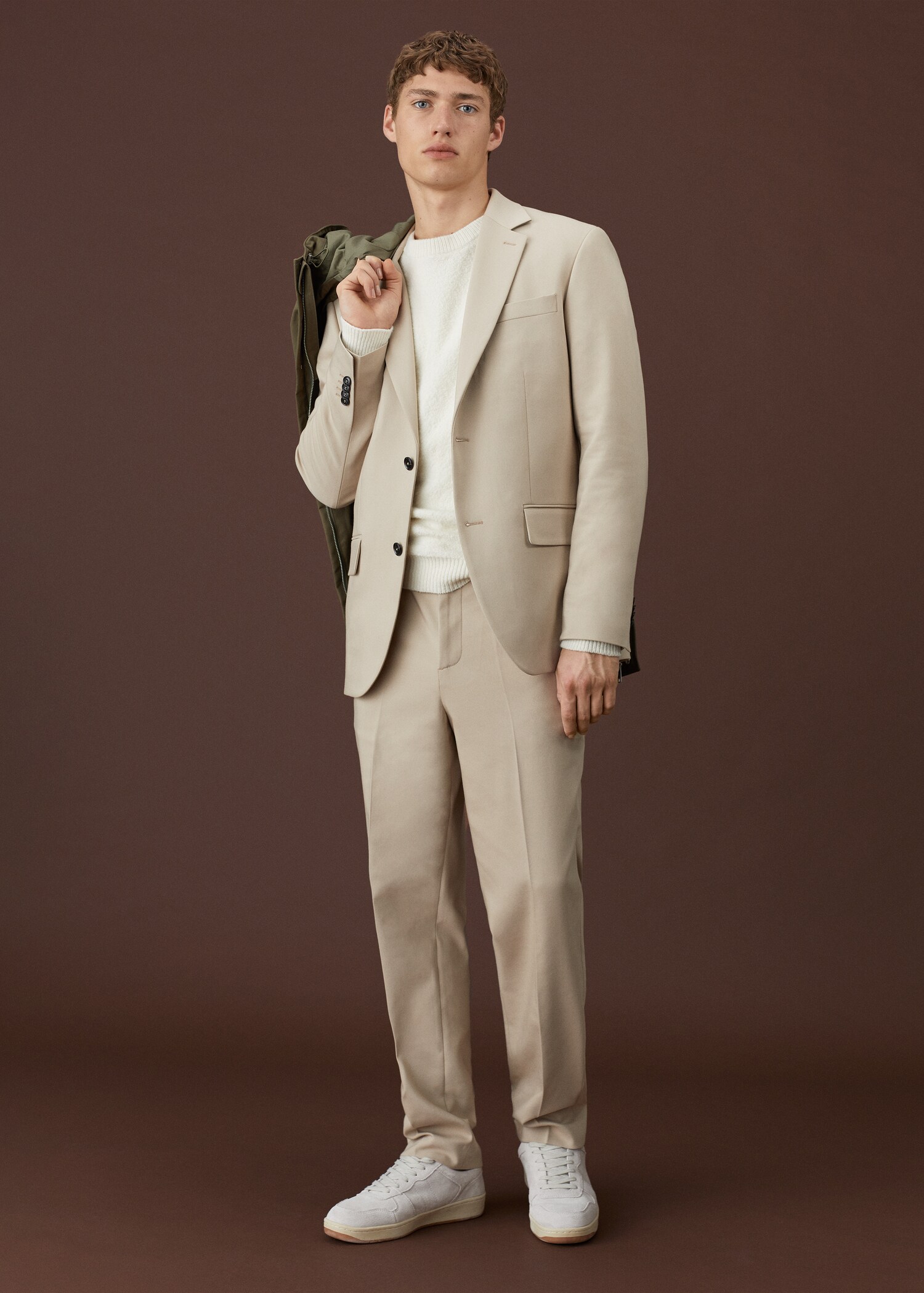 Pantalón traje cintura elástica - Detalle del artículo 5