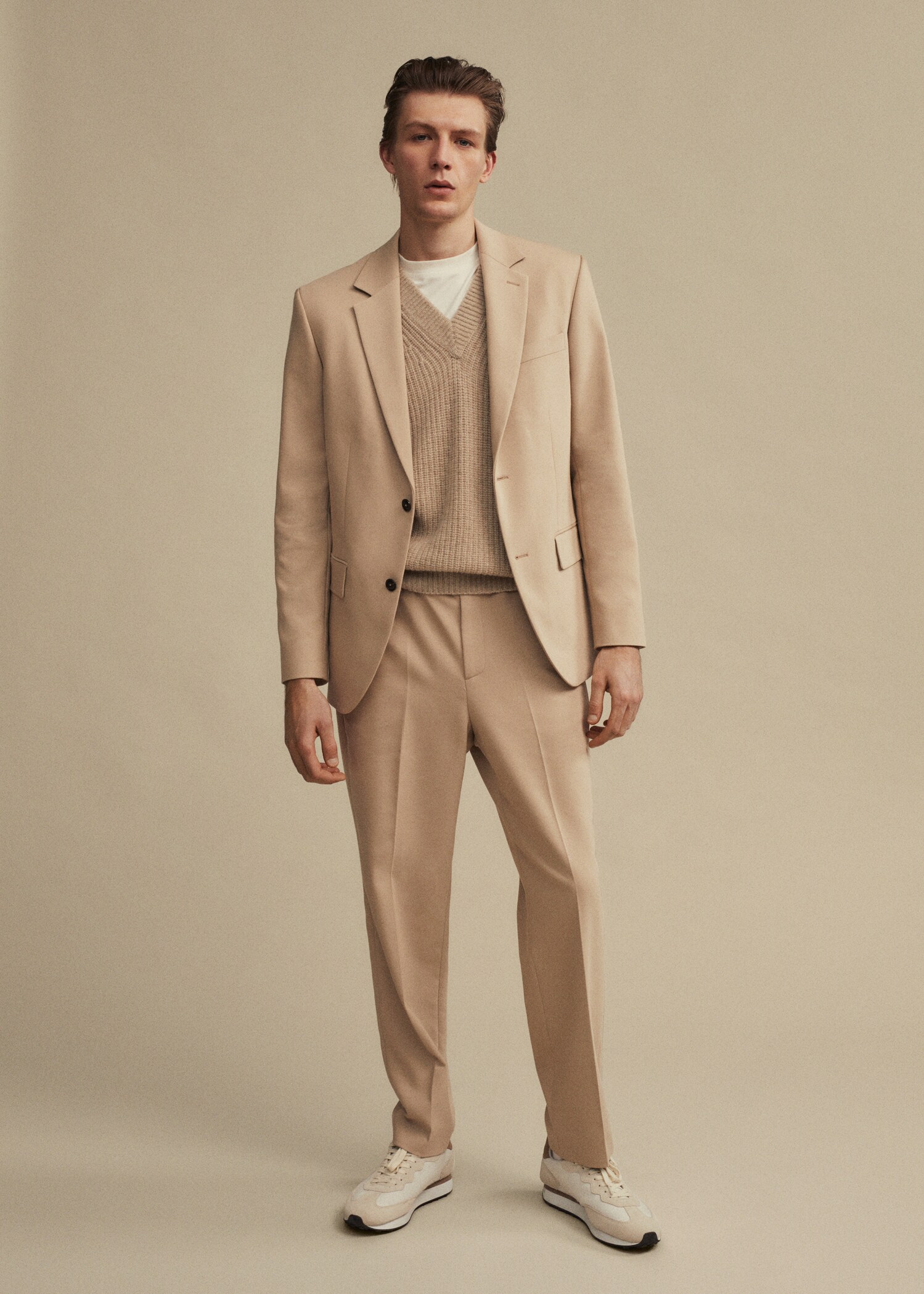 Pantalón traje cintura elástica - Detalle del artículo 6