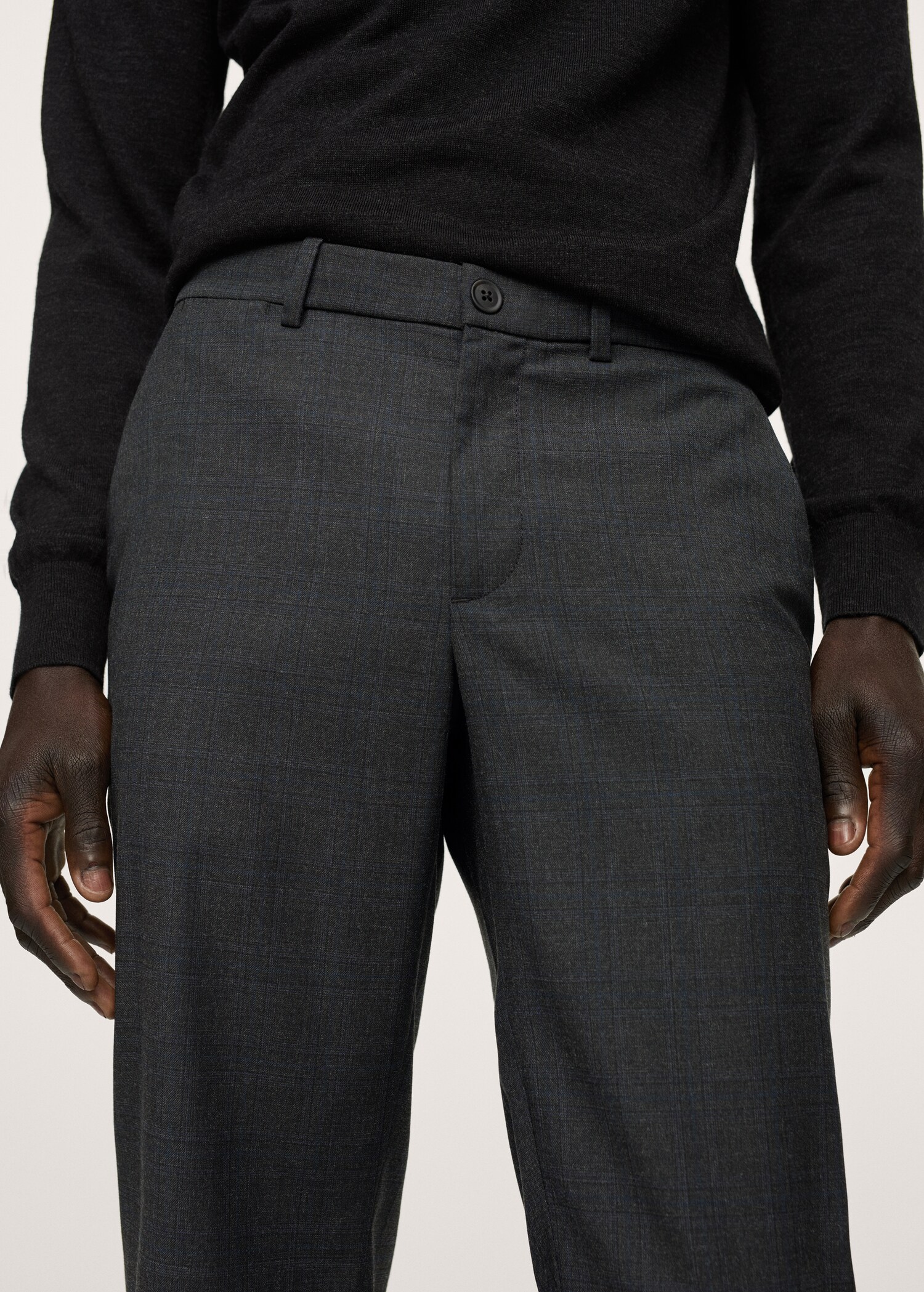 Strečové kalhoty tapered fit - Detail zboží 1