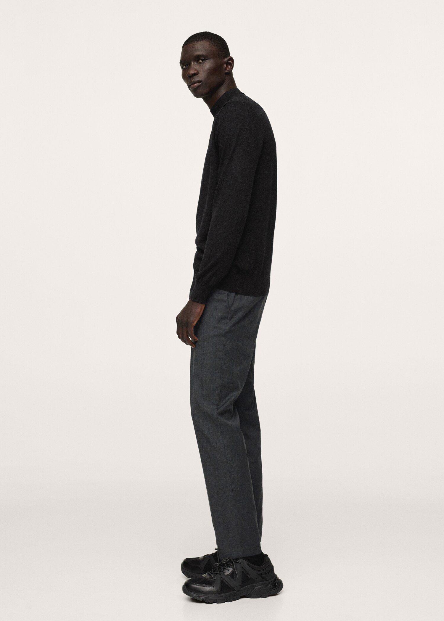 Strečové kalhoty tapered fit - Detail zboží 2