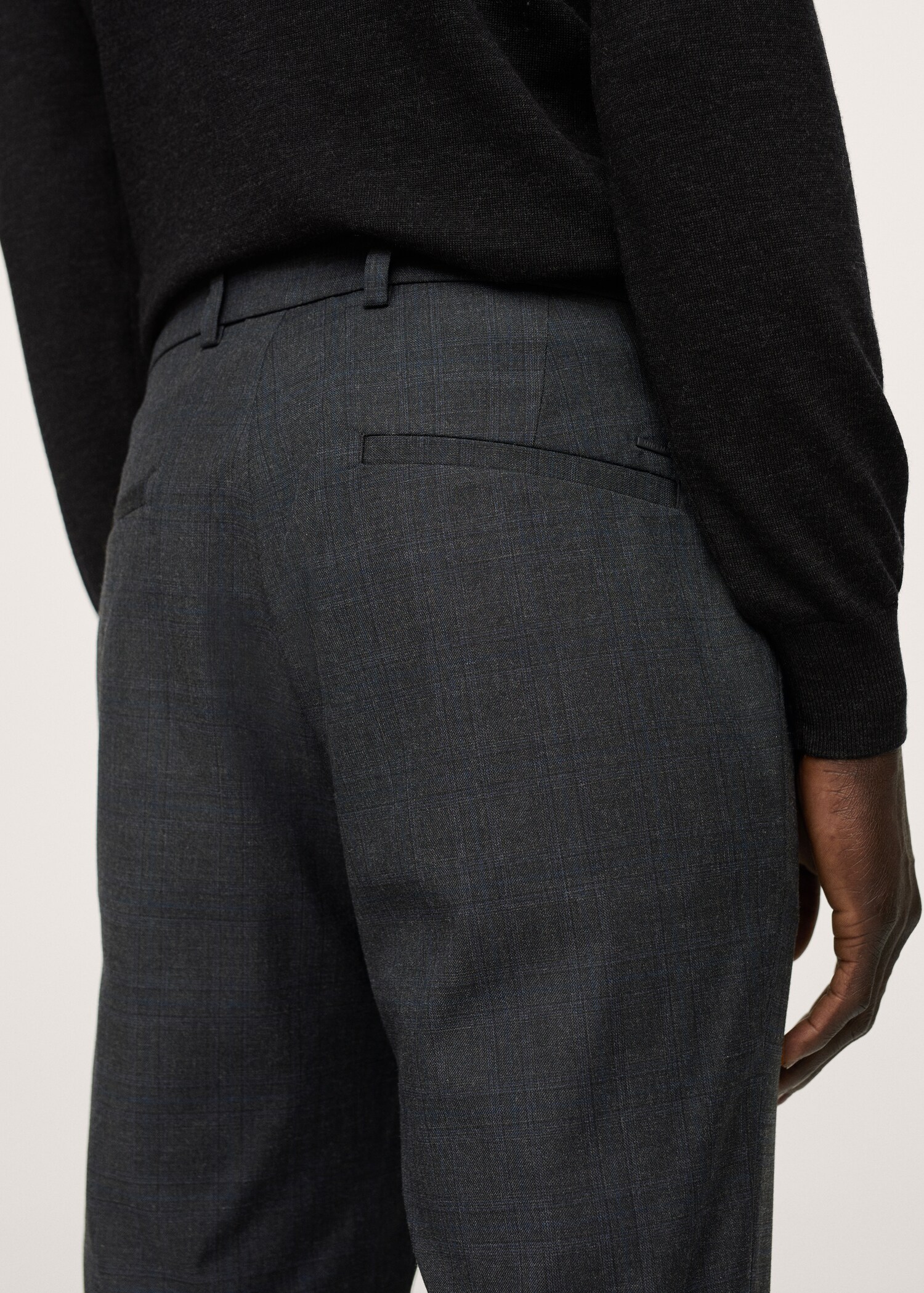 Strečové kalhoty tapered fit - Detail zboží 3