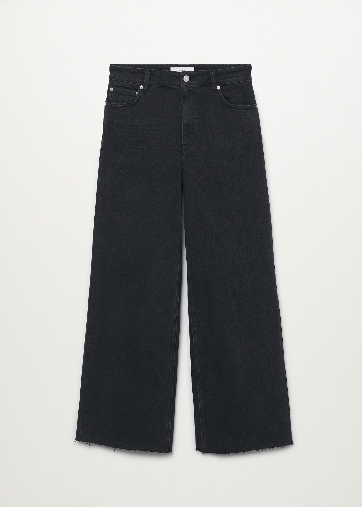 Jeans wideleg tiro alto - Artículo sin modelo