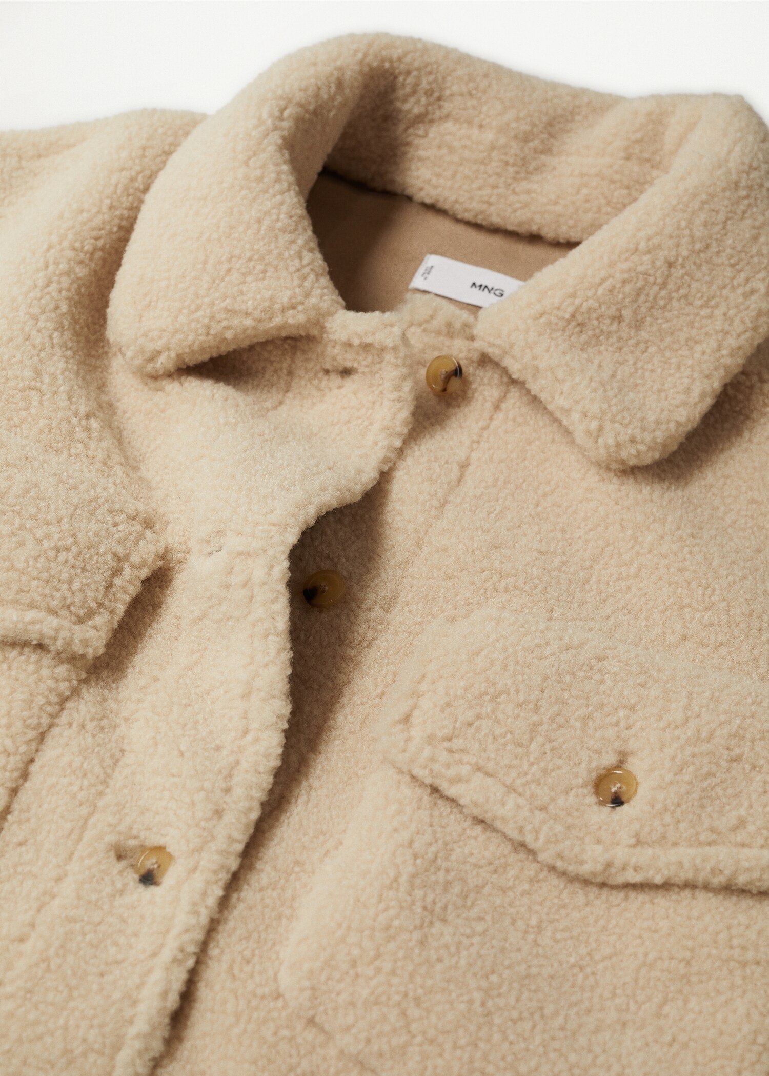 Faux fur pocket jacket - Details of the article 8