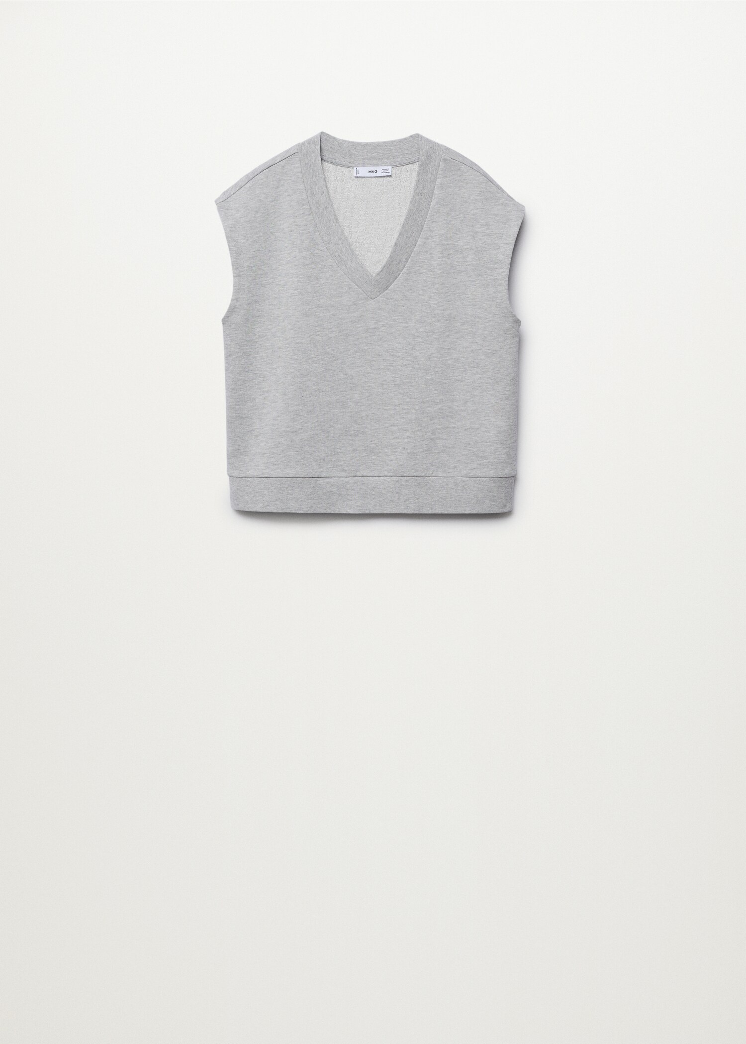Chaleco algodón cuello pico - Artículo sin modelo