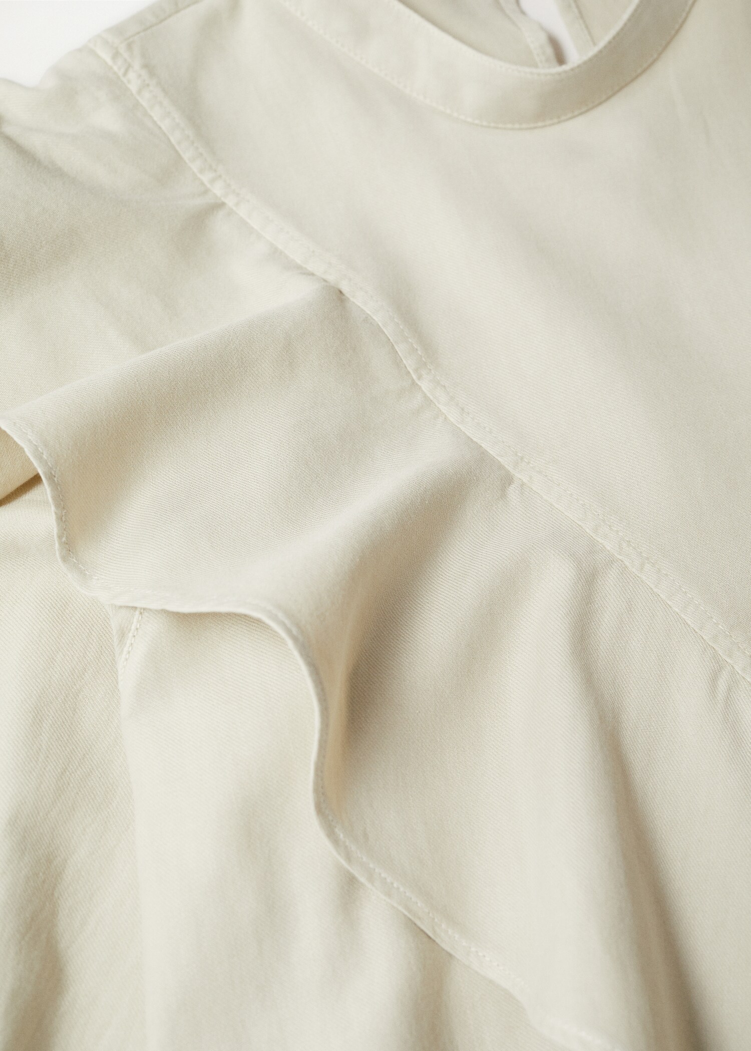 Ruffle cotton blouse - Details of the article 8