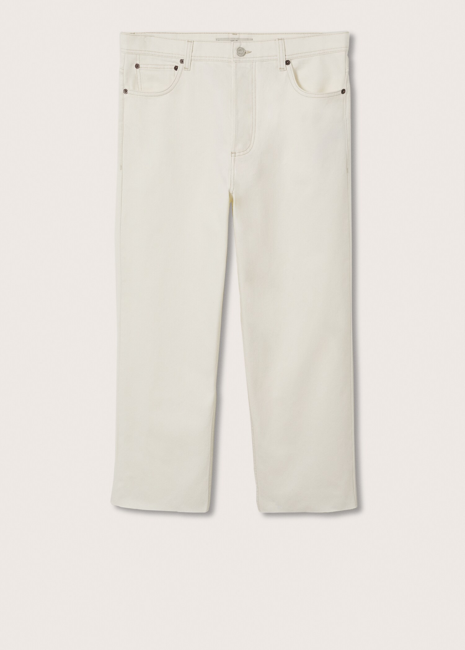 Džíny tapered loose fit cropped  - Zboží bez modelu