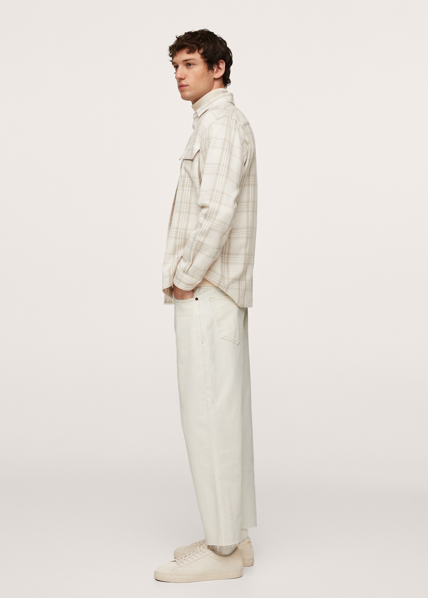 Džíny tapered loose fit cropped  - Detail zboží 2