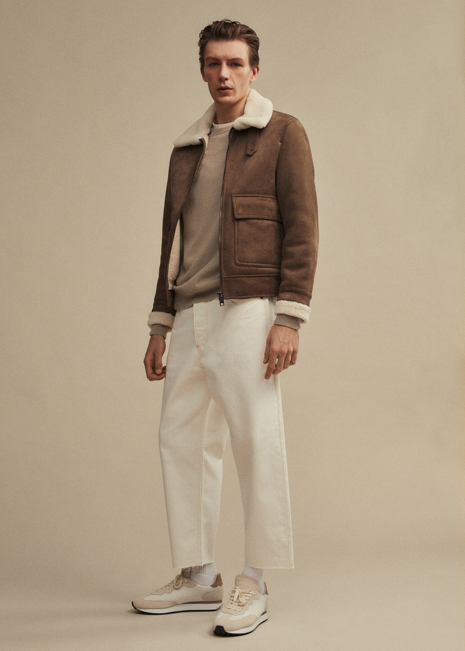 Džíny tapered loose fit cropped  - Detail zboží 4