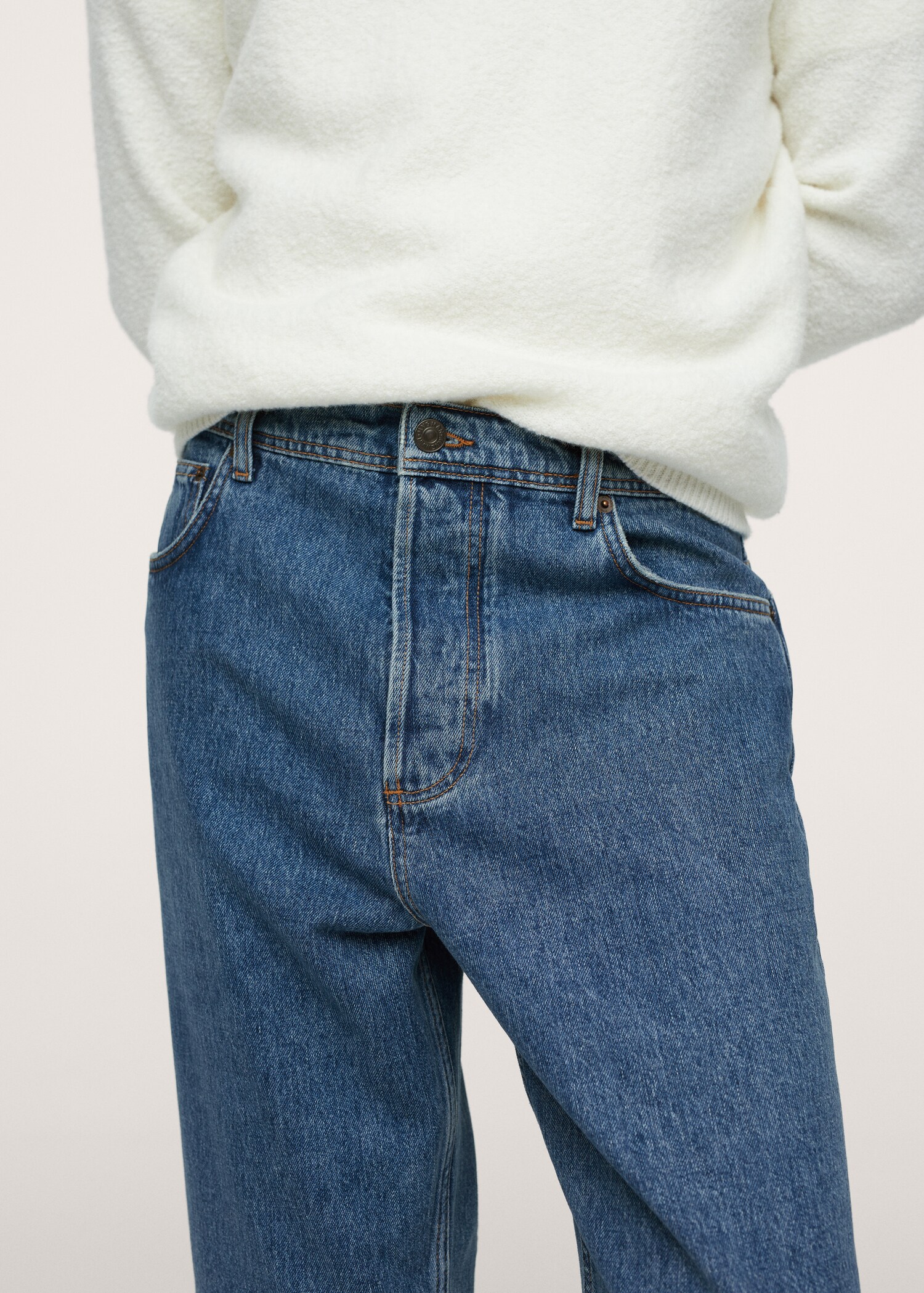 Džíny tapered loose fit cropped  - Detail zboží 1
