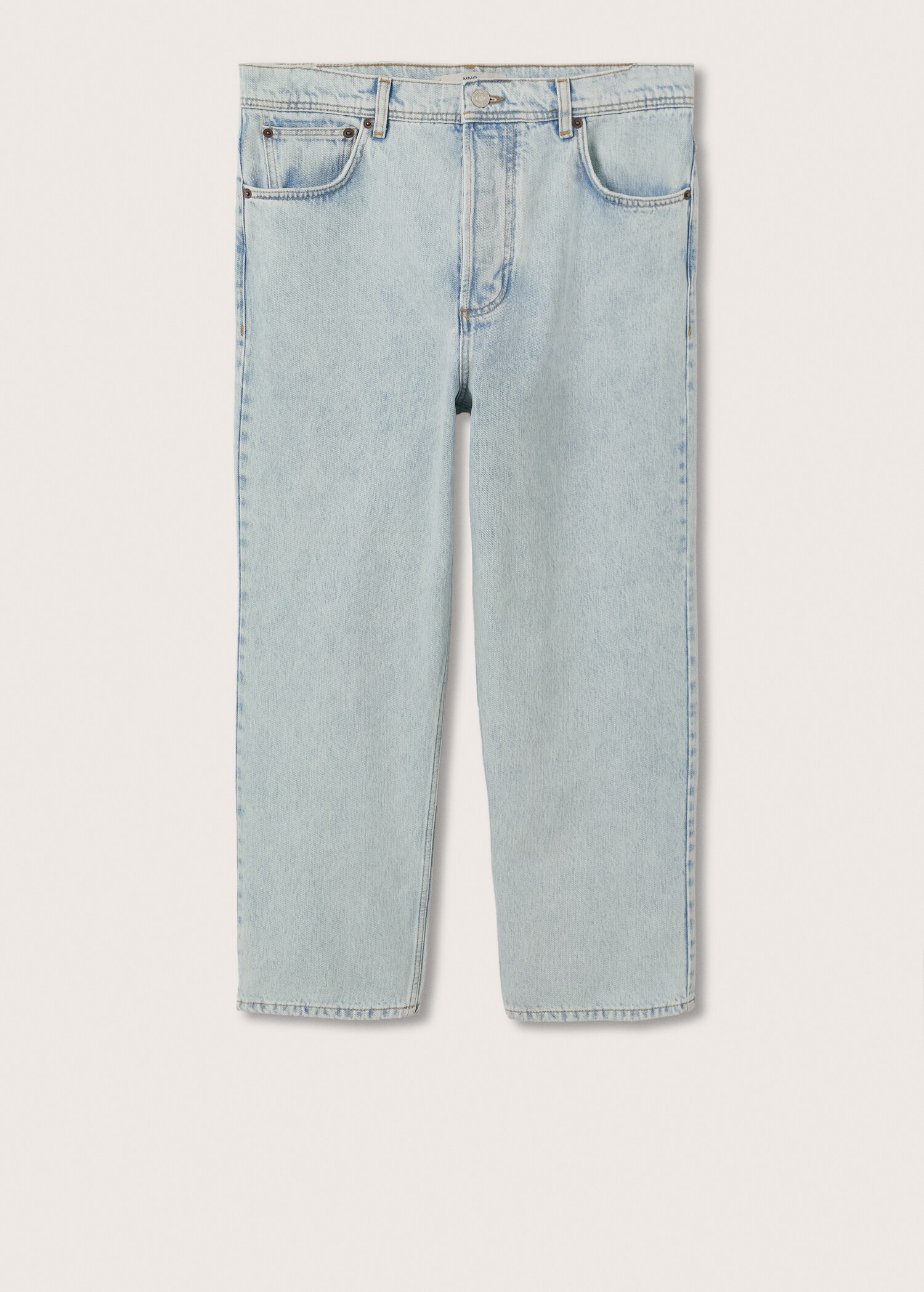 Džíny tapered loose fit cropped  - Zboží bez modelu