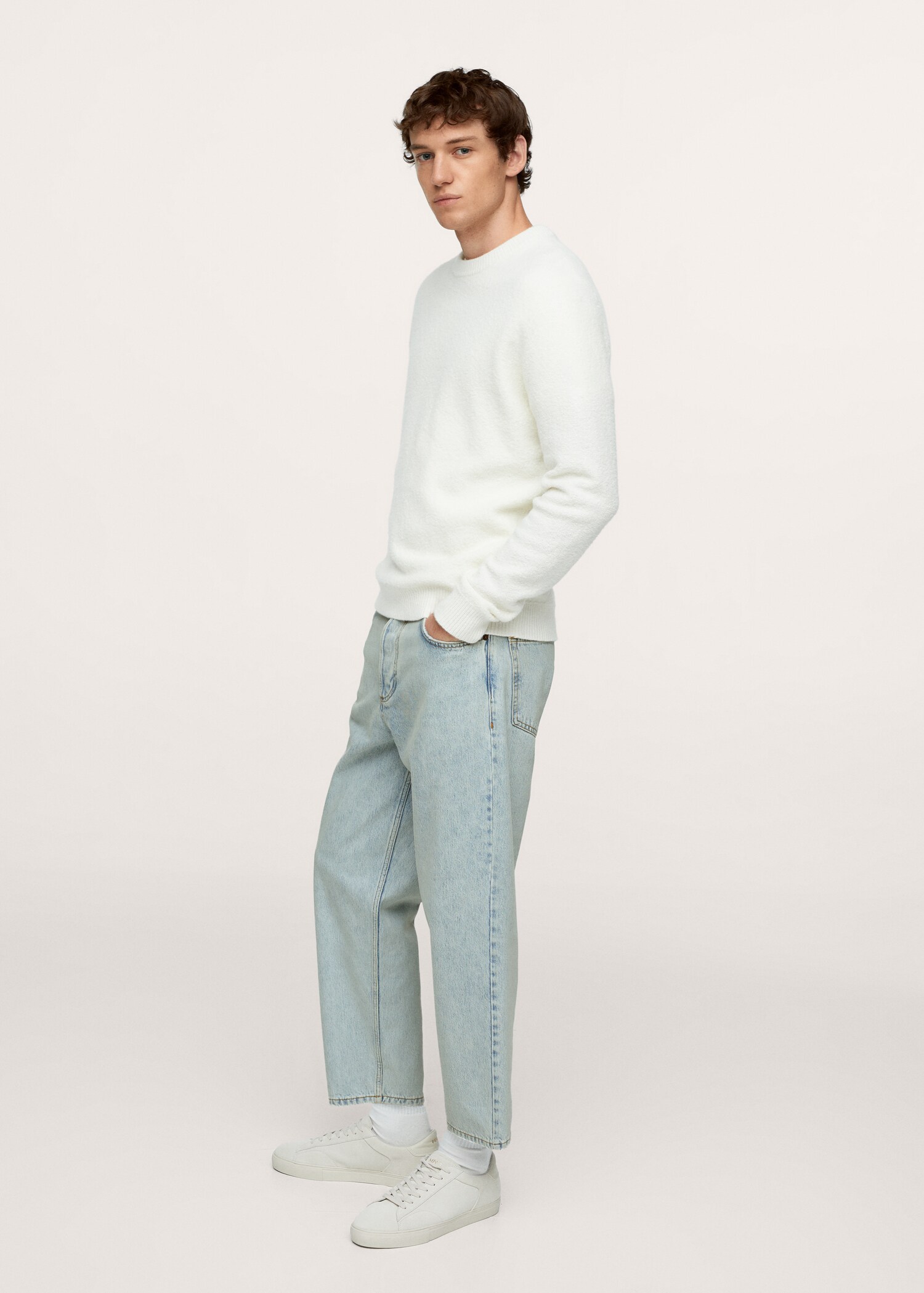 Džíny tapered loose fit cropped  - Detail zboží 1