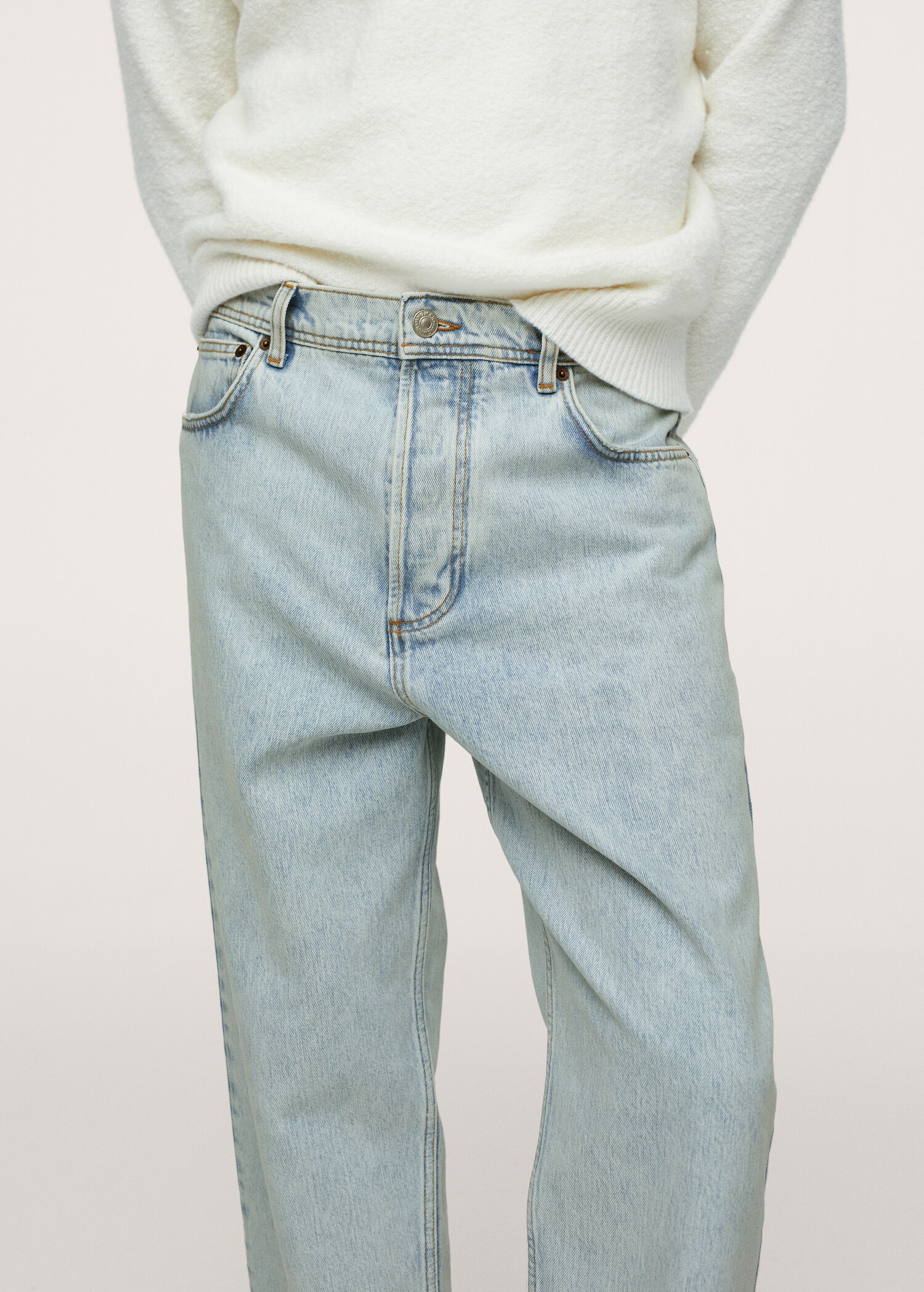 Džíny tapered loose fit cropped  - Detail zboží 3