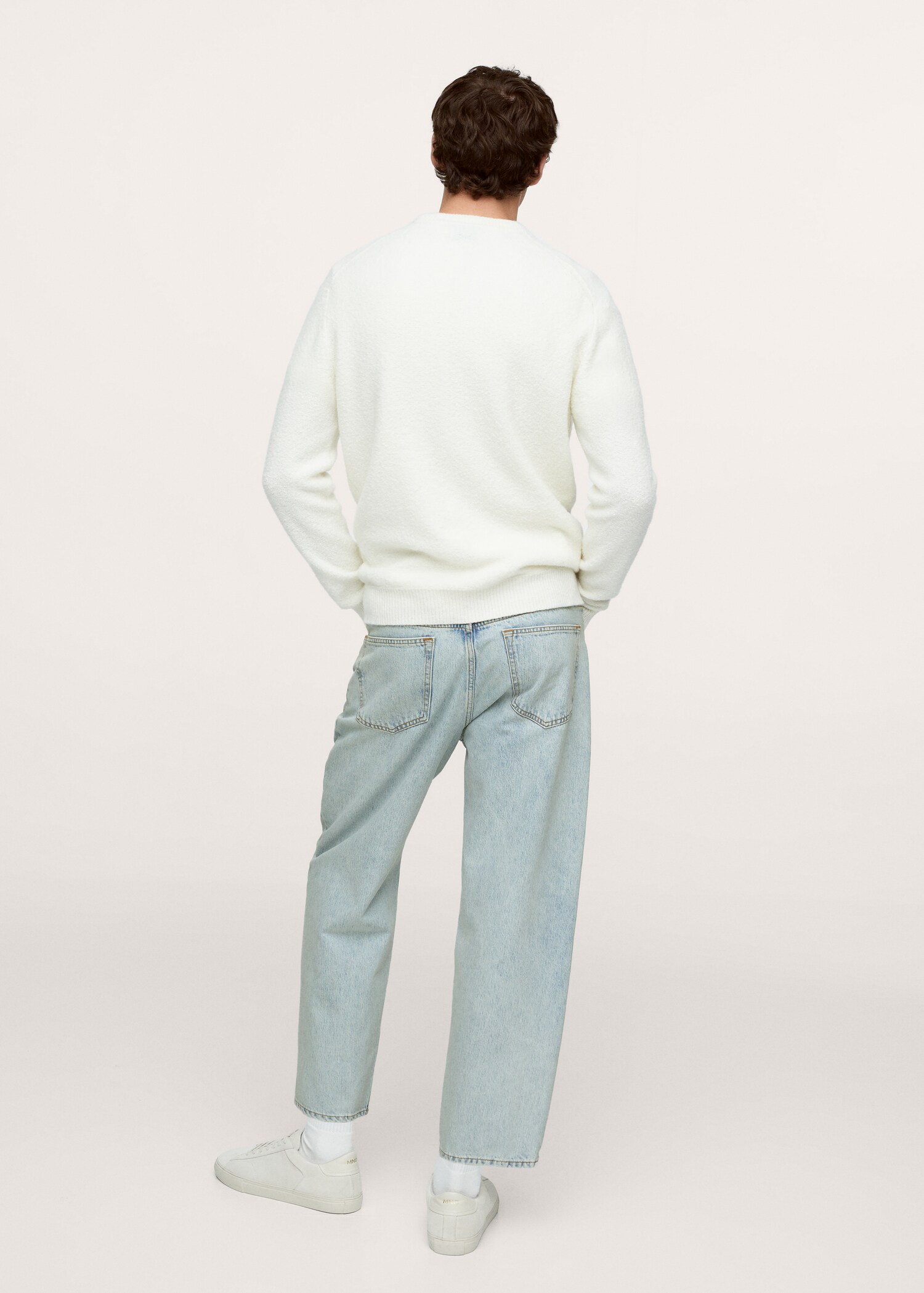 Džíny tapered loose fit cropped  - Zadní strana zboží