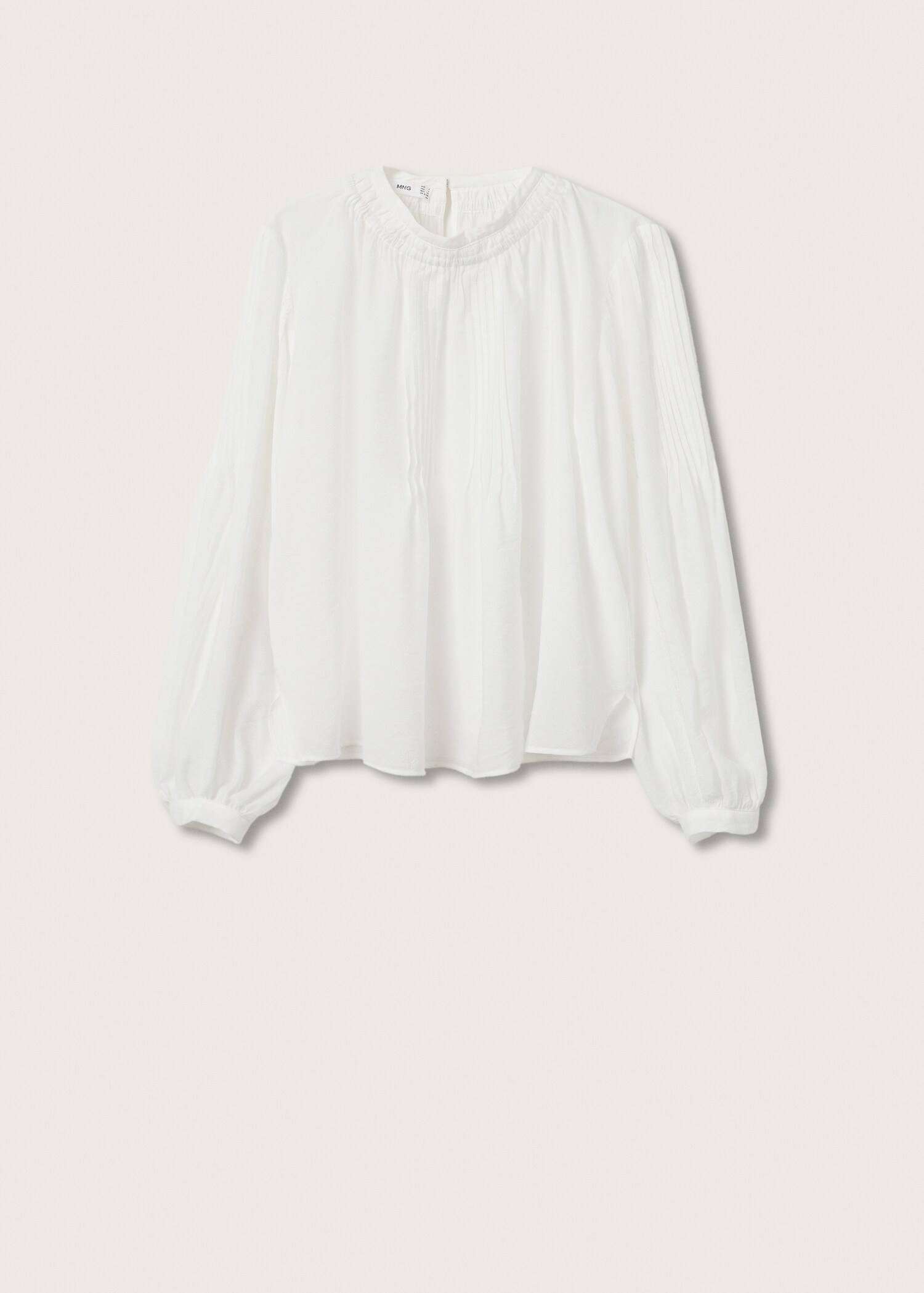 Blusa manga abullonada - Artículo sin modelo