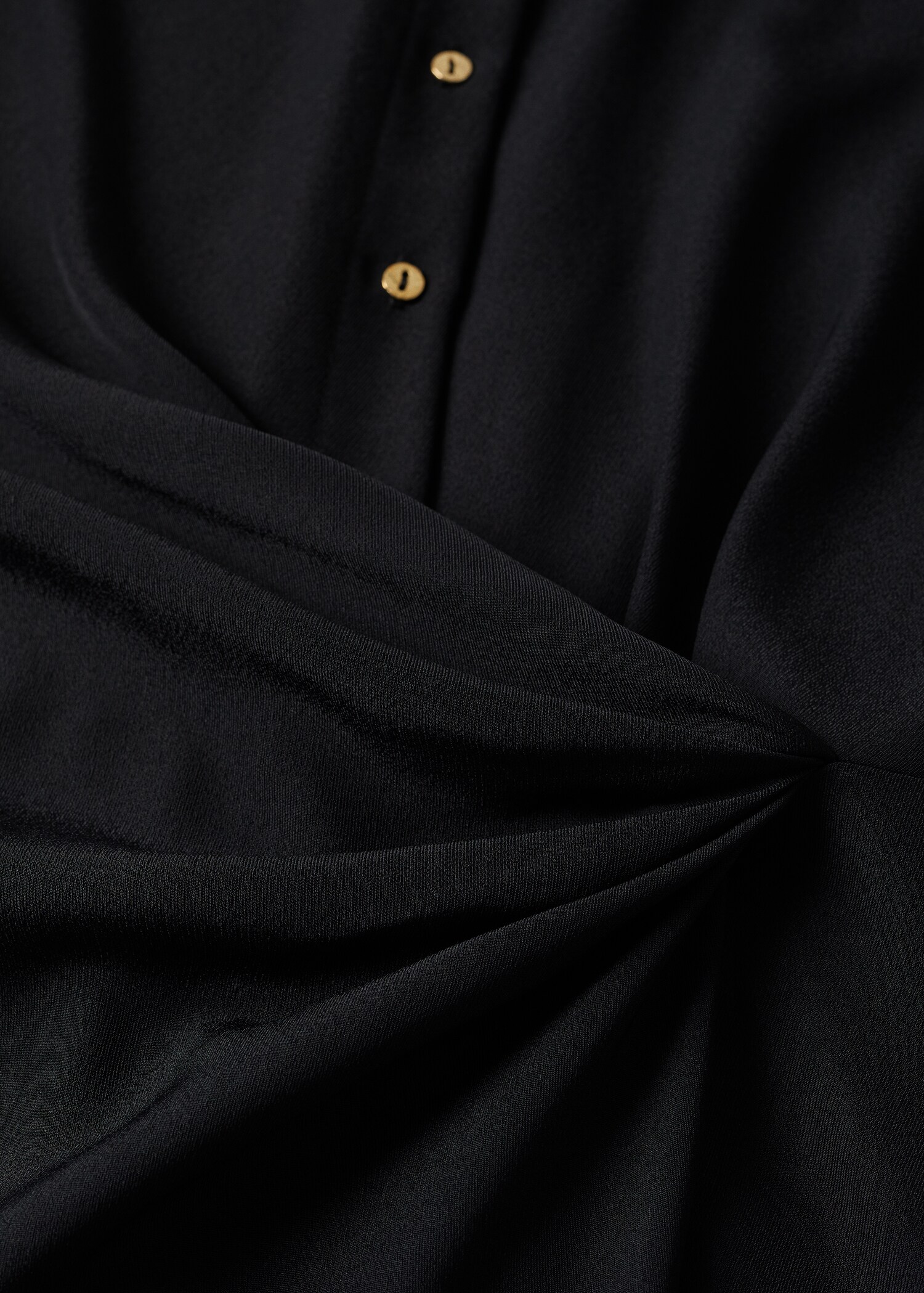 Košilové šaty s detailem uzlu - Detail zboží 8