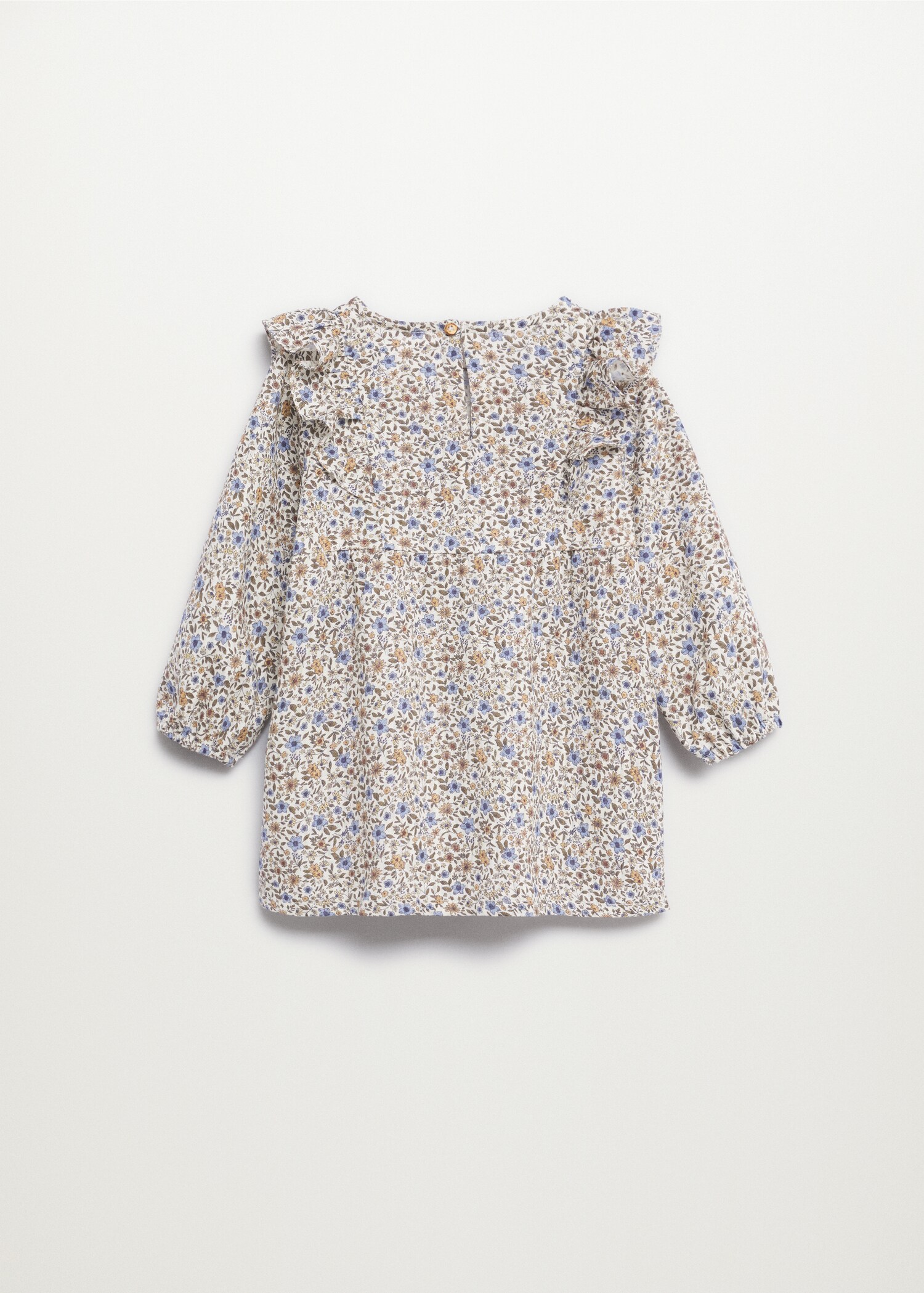 Vestido estampado floral - Reverso del artículo