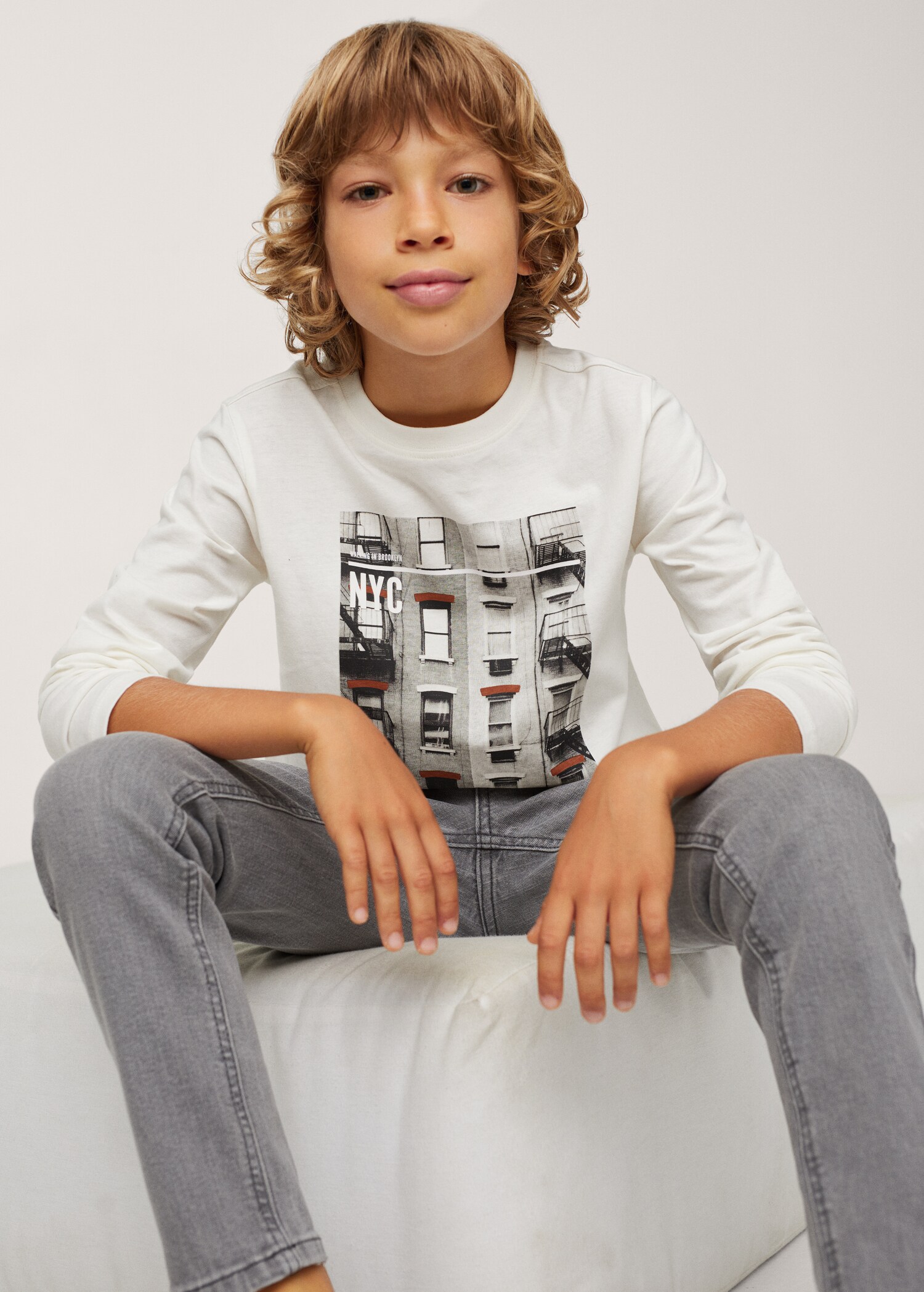 Camiseta estampada algodón - Detalle del artículo 1