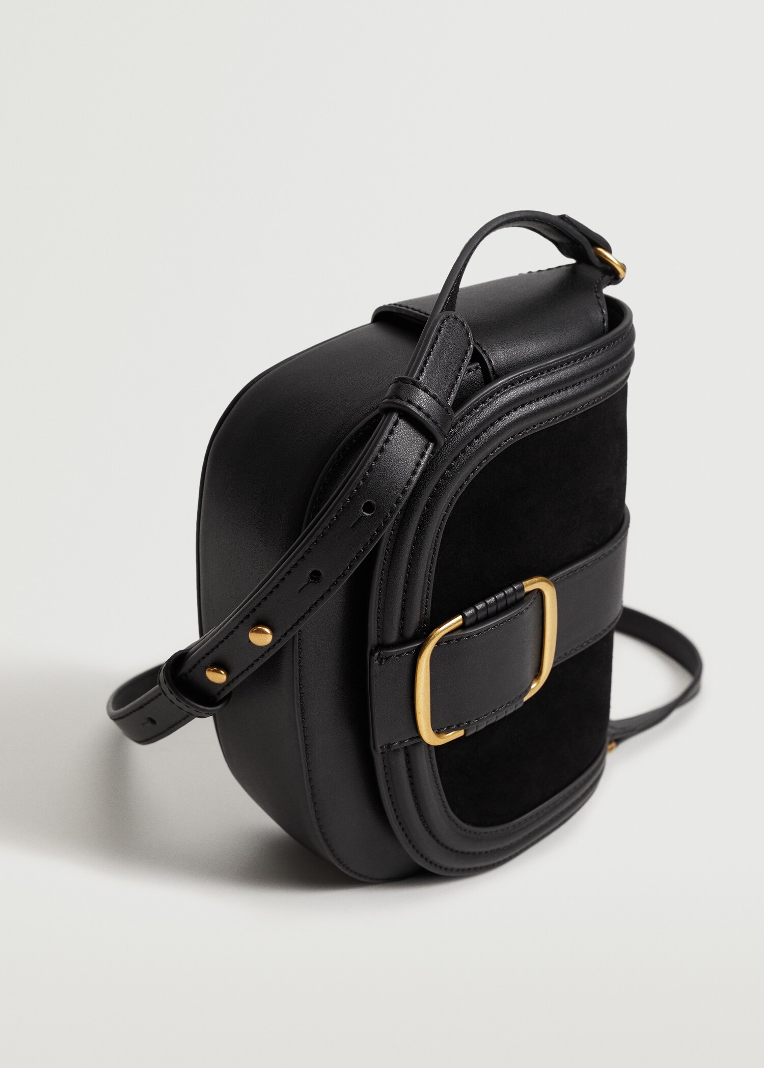 Bolso piel hebilla - Plano medio